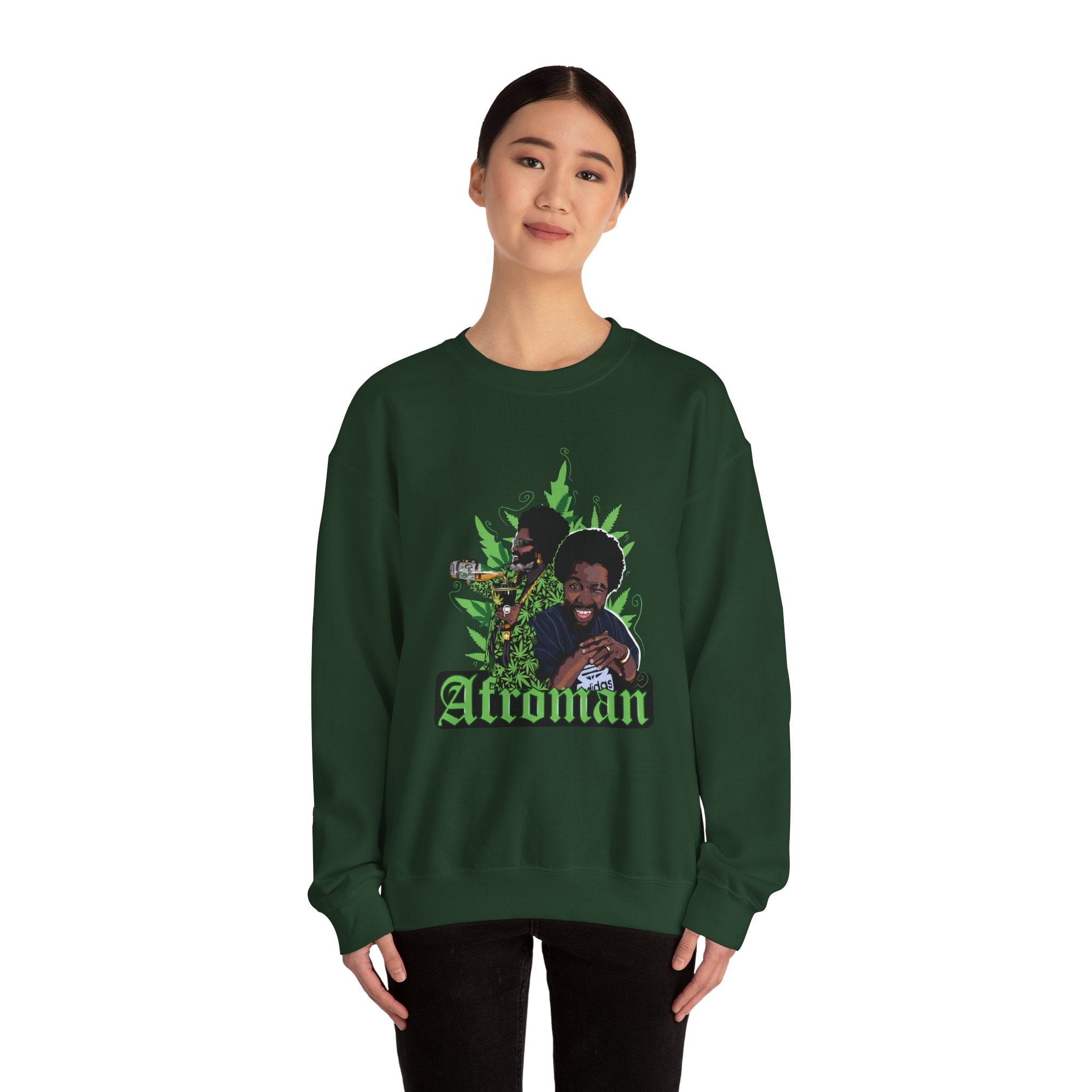 Afroman Version 3 Unisex Heavy Blend Crewneck Sweatshirt