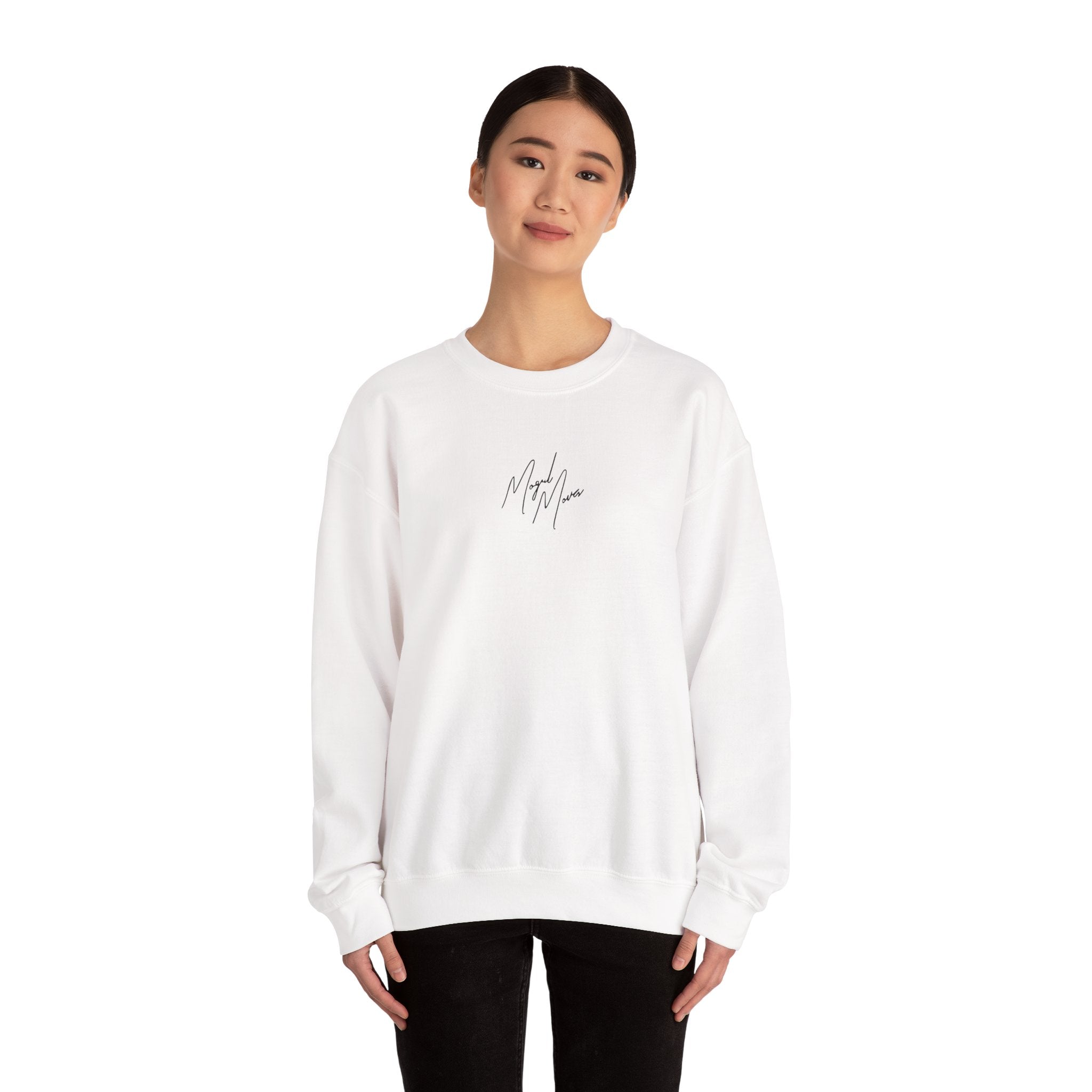 Mogul Moves Mint Unisex Heavy Blend Crewneck Sweatshirt