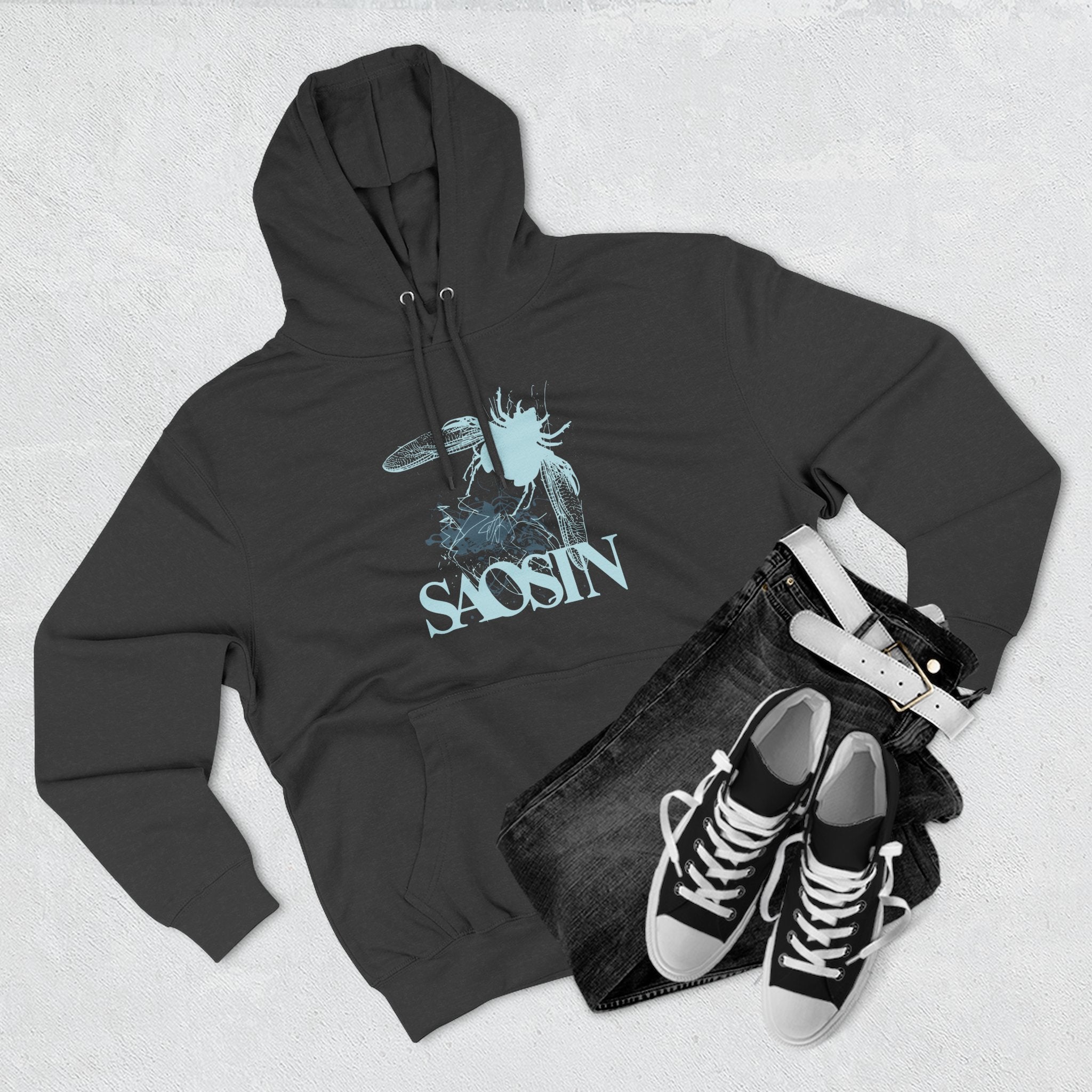 Throwback Beetle Three-panel Fleece Hoodie