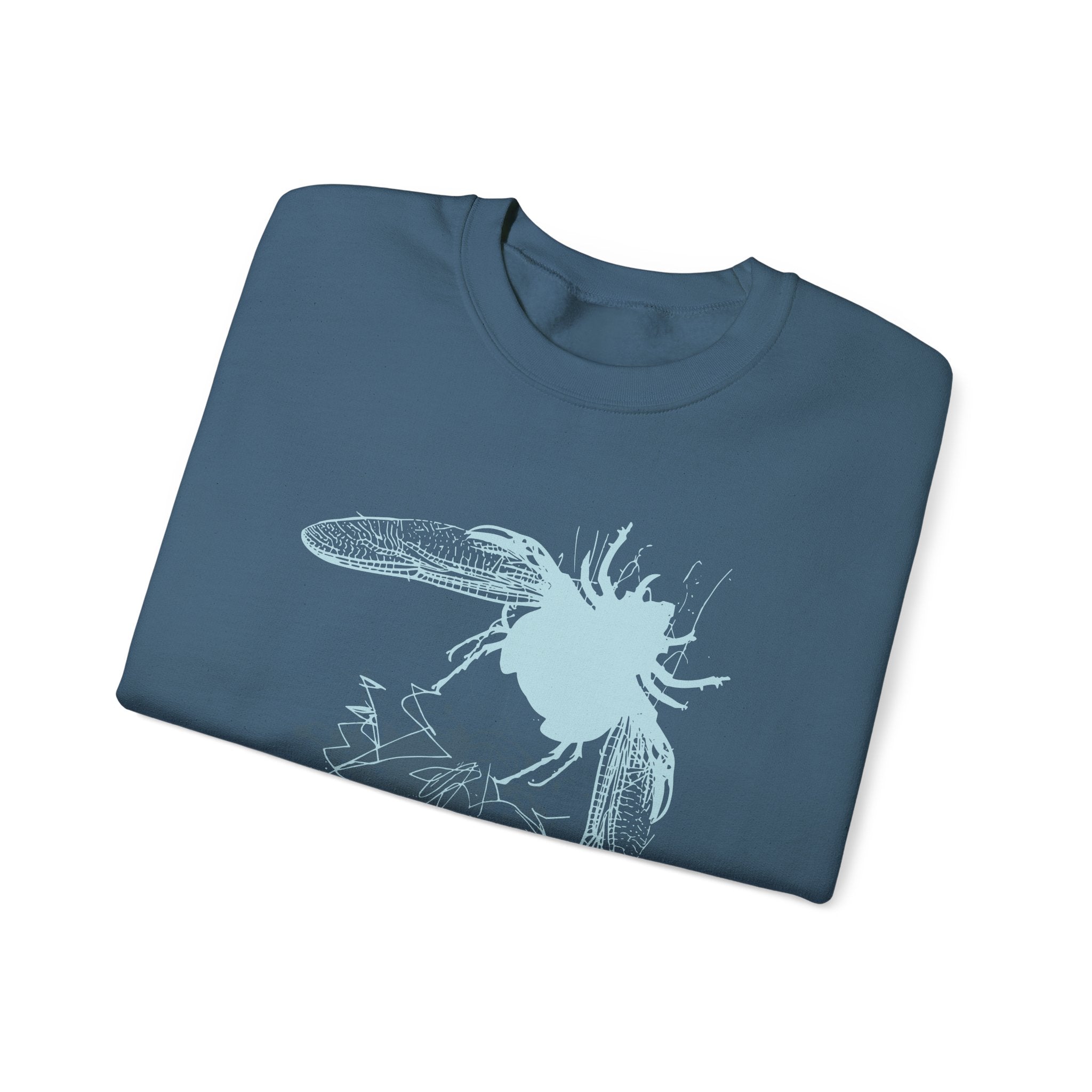 Throwback Beetle Unisex Heavy Blend Crewneck Sweatshirt