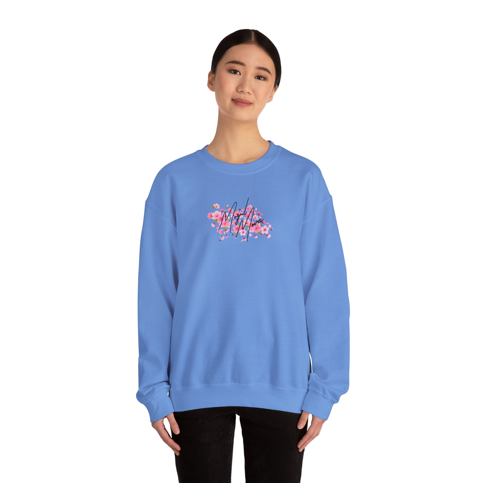 Ludwig Mogul Moves Mint Unisex Heavy Blend Crewneck Sweatshirt