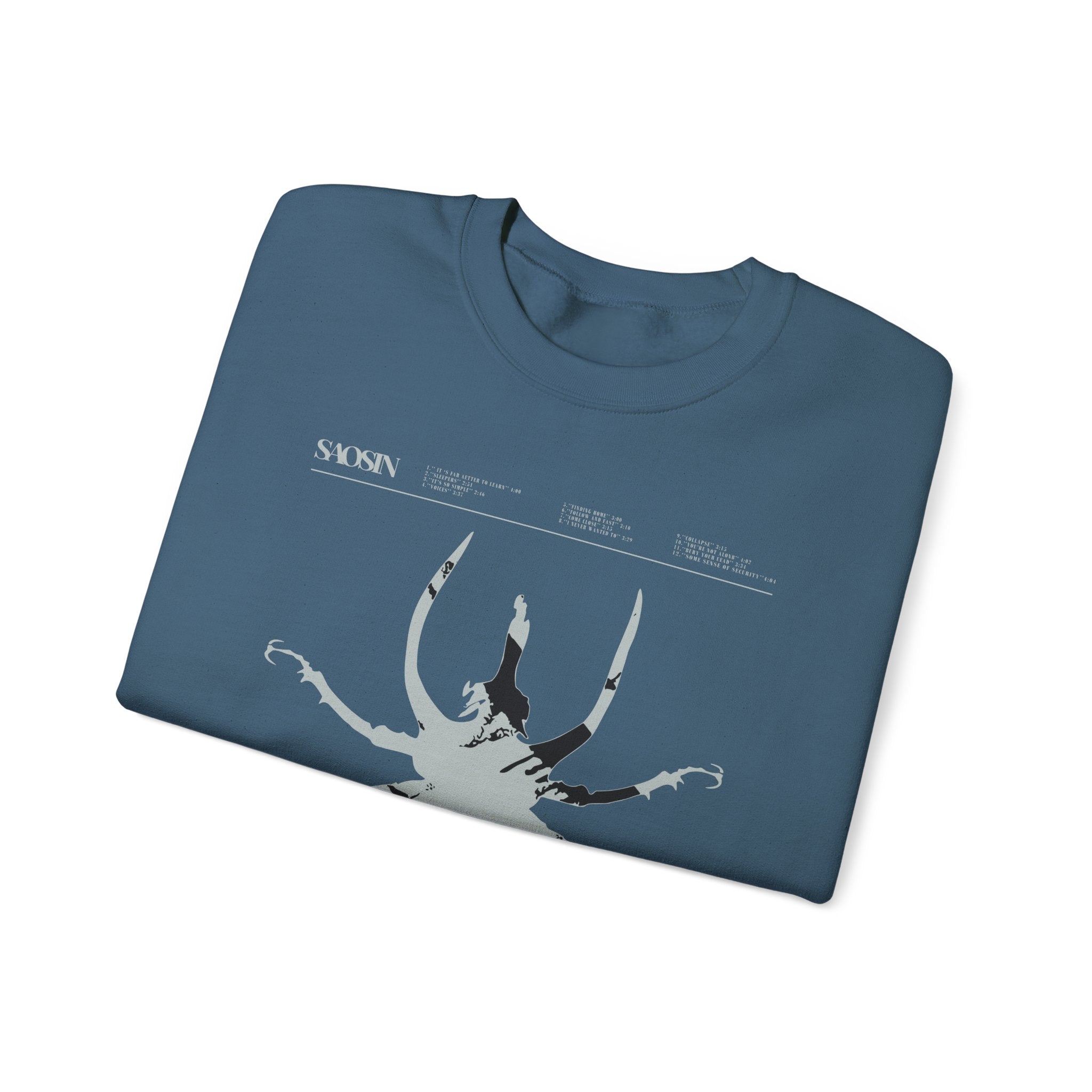 Tracklist Unisex Heavy Blend Crewneck Sweatshirt