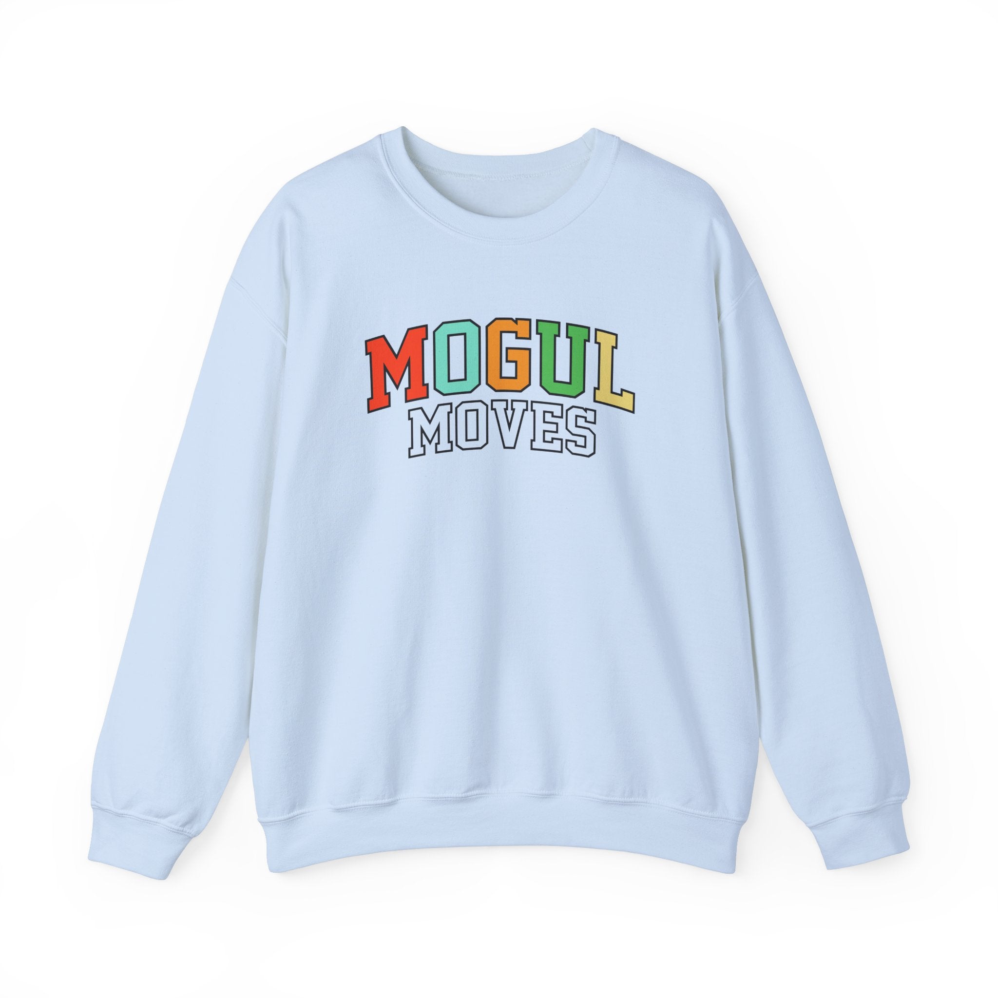 Mogul Moves Bone Unisex Heavy Blend Crewneck Sweatshirt
