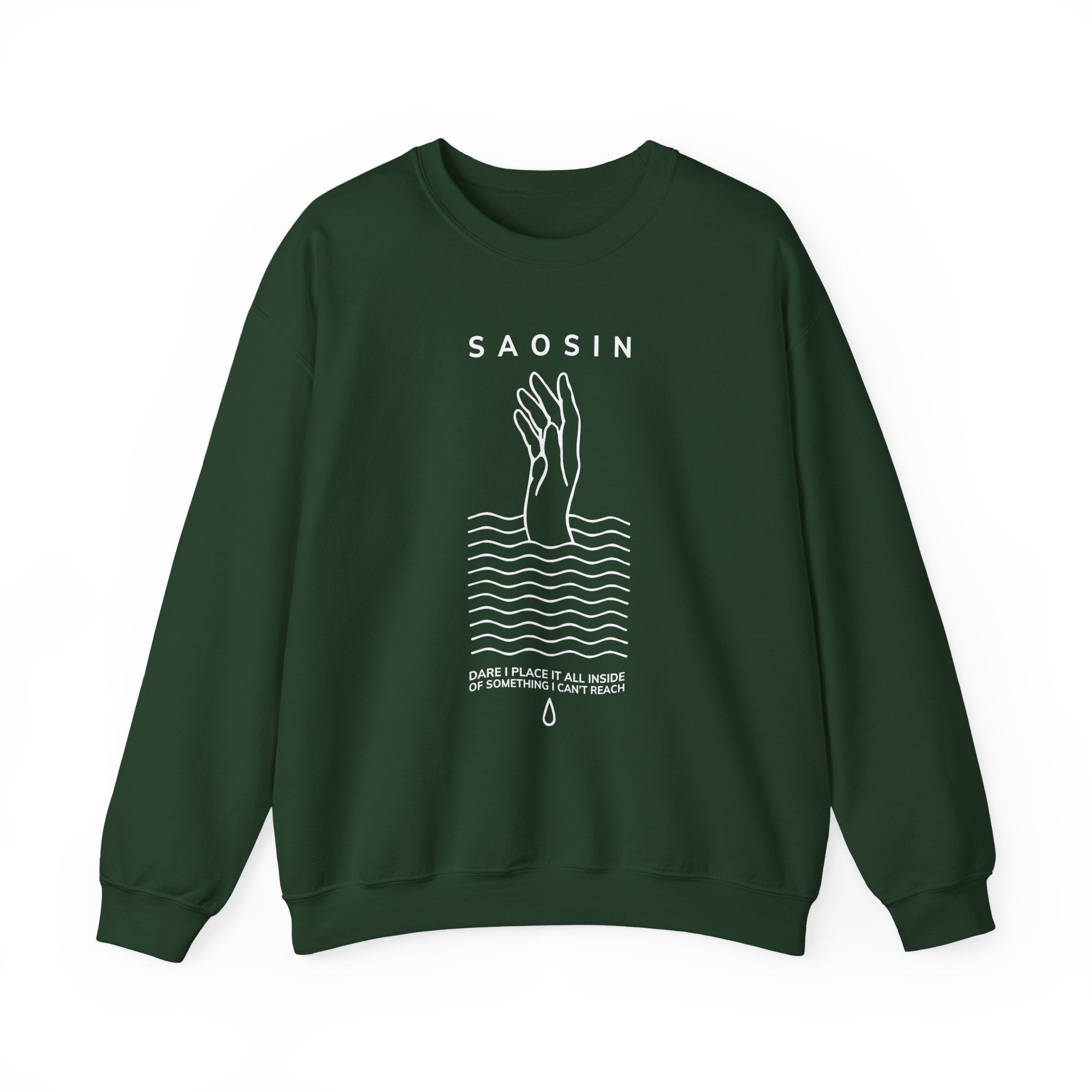 Saosin Illusion & Control Lyric Unisex Heavy Blend Crewneck Sweatshirt