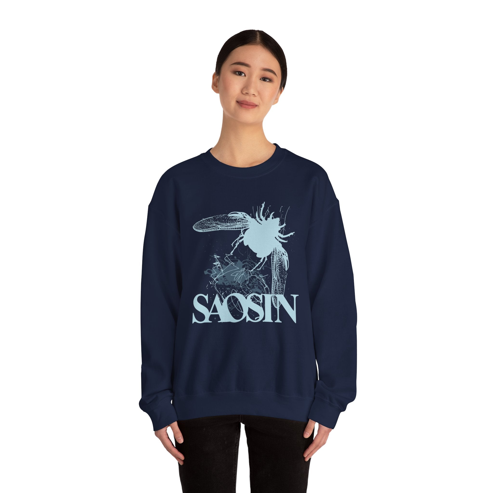 Throwback Beetle Unisex Heavy Blend Crewneck Sweatshirt