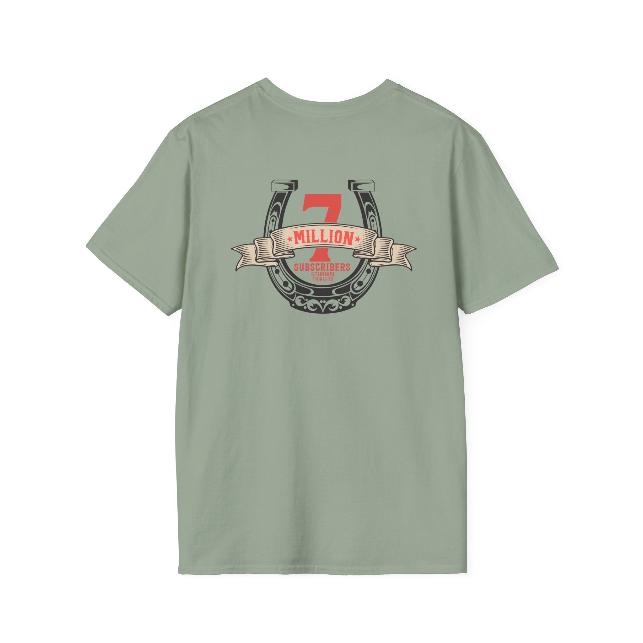 Let's Trip 7M Subscribers Sturniolo Triplets Unisex Softstyle T-Shirt
