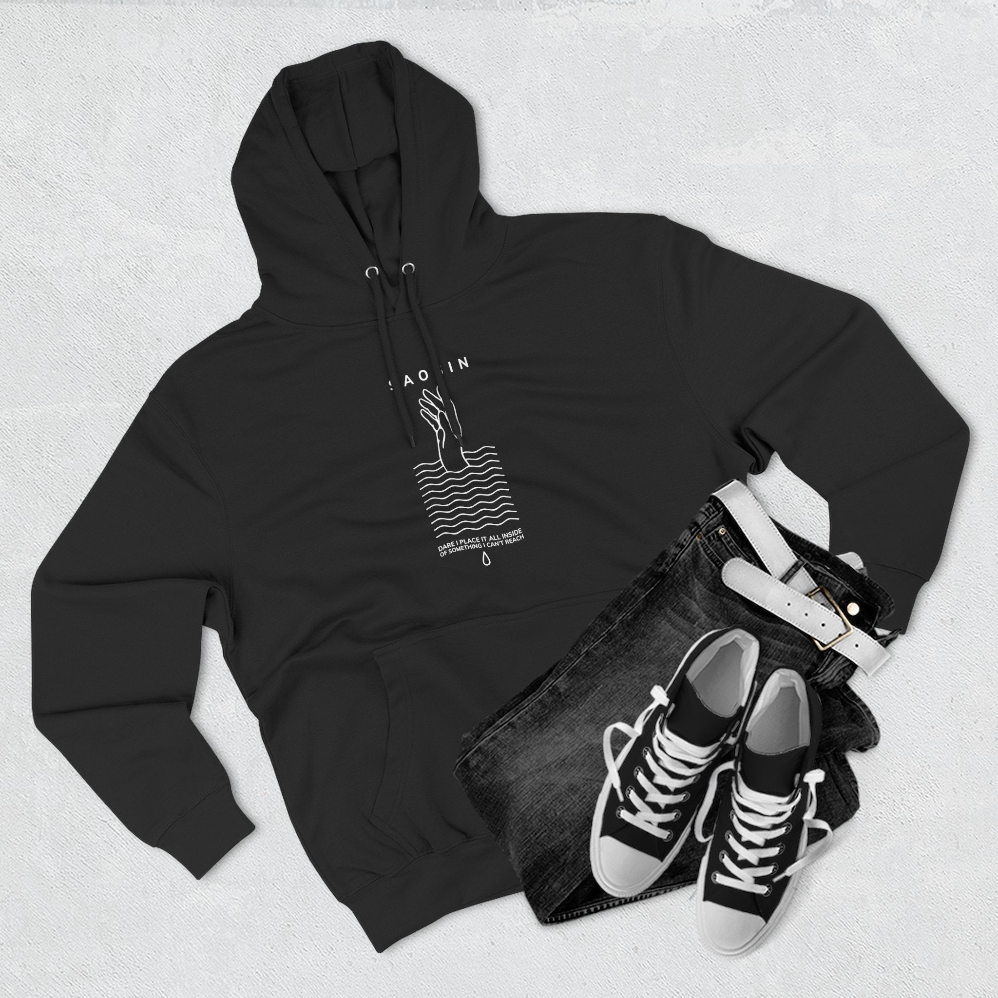 Saosin Illusion & Control Lyric Three-panel Fleece Hoodie