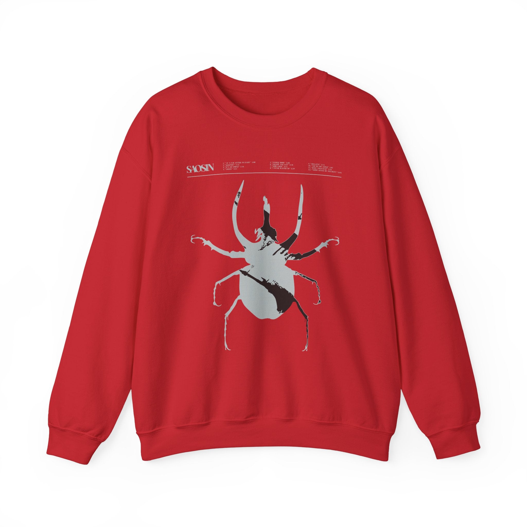 Tracklist Unisex Heavy Blend Crewneck Sweatshirt