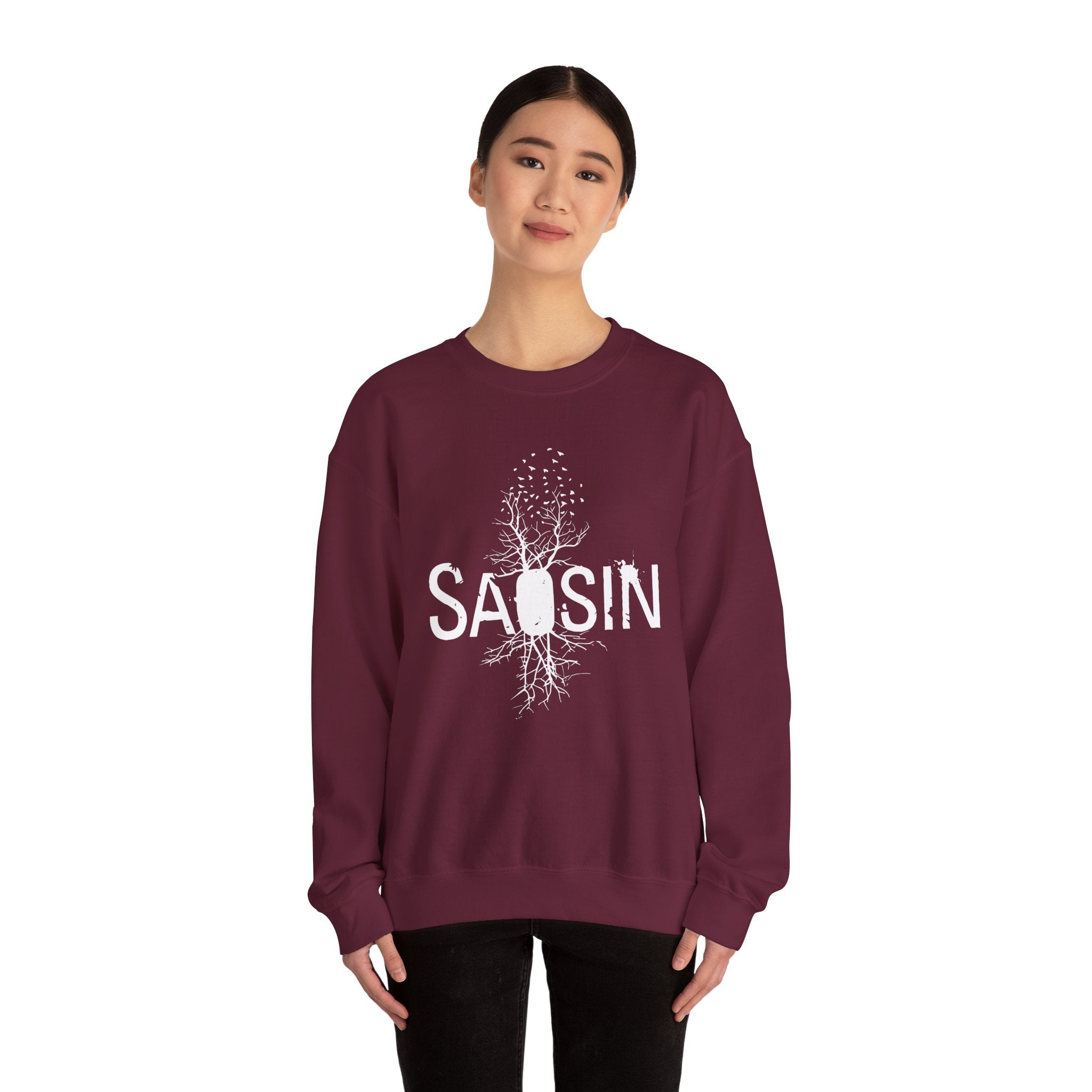 Saosin Birds Unisex Heavy Blend Crewneck Sweatshirt