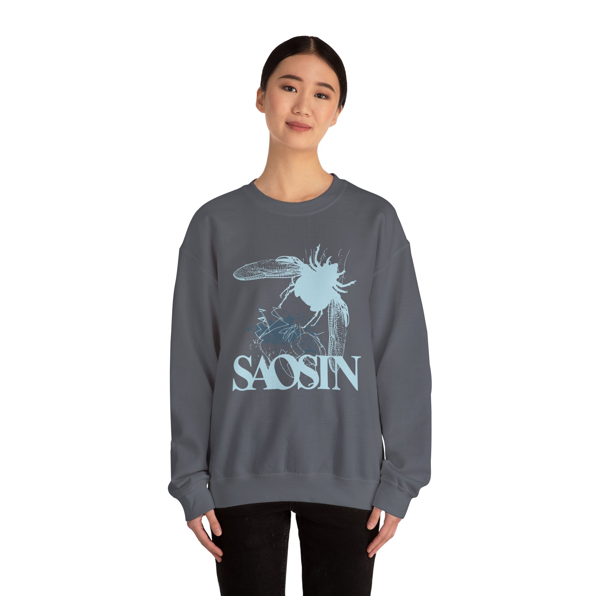 Throwback Beetle Unisex Heavy Blend Crewneck Sweatshirt