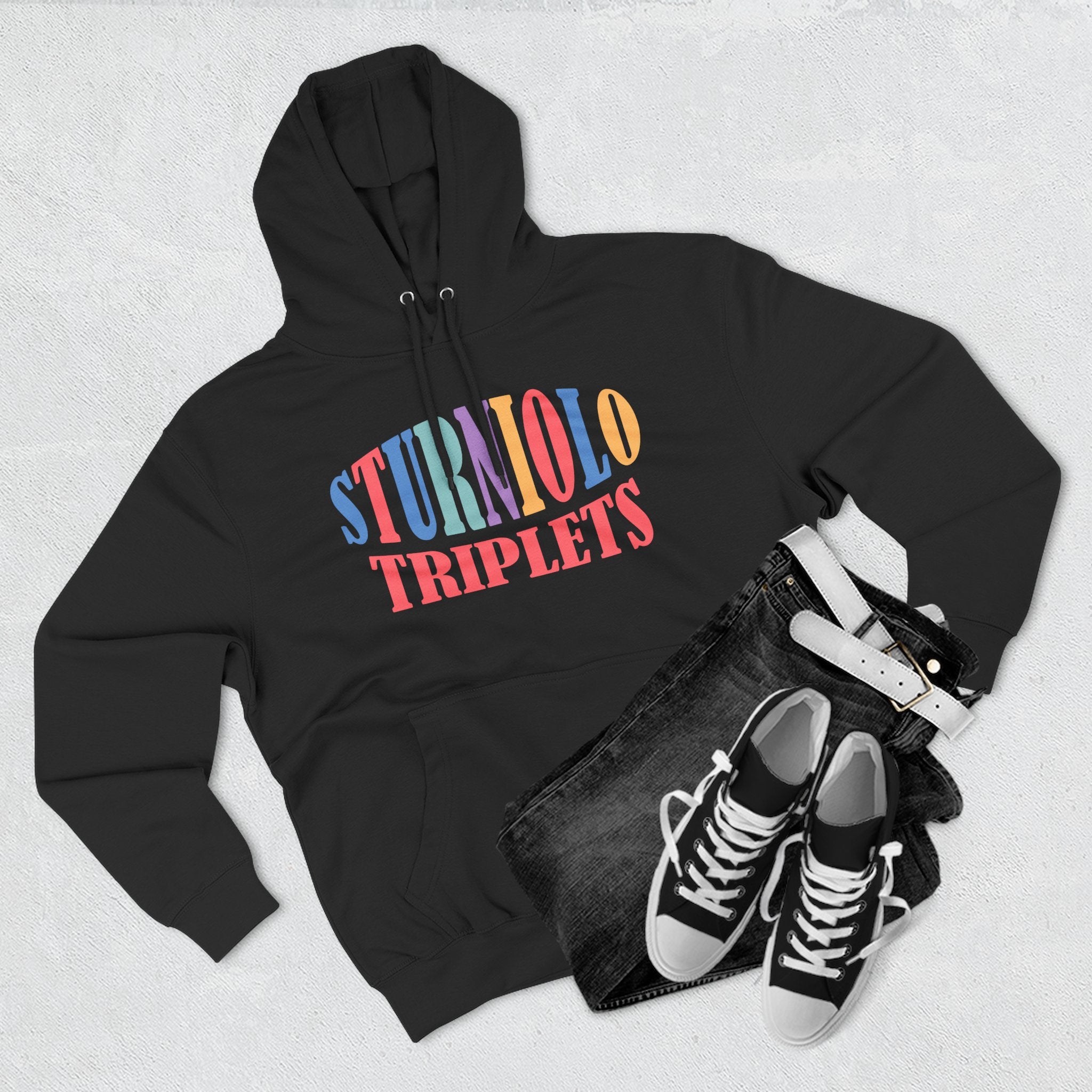 Sturniolo Triplets Trendy Let's Trip Three-Panel Fleece Hoodie
