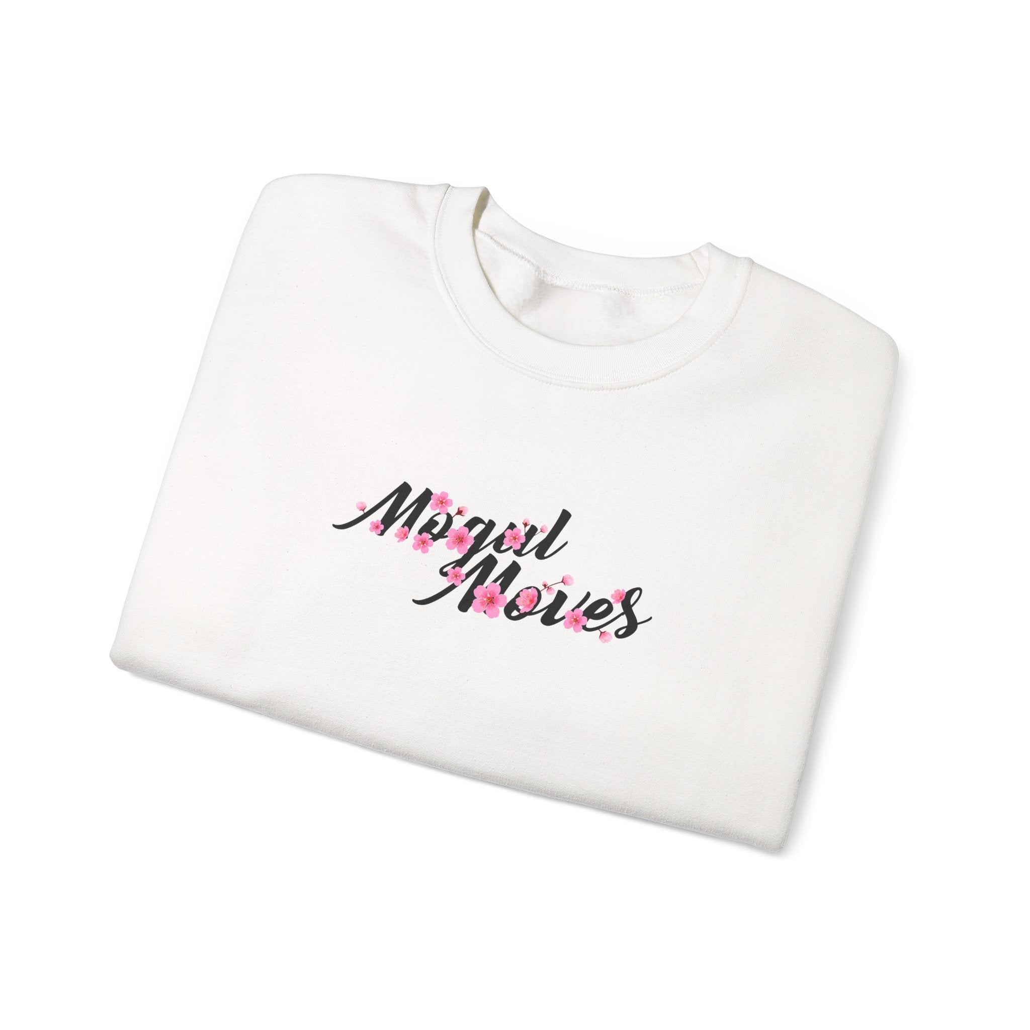 Ludwig Mogul Moves Mint Unisex Heavy Blend Crewneck Sweatshirt