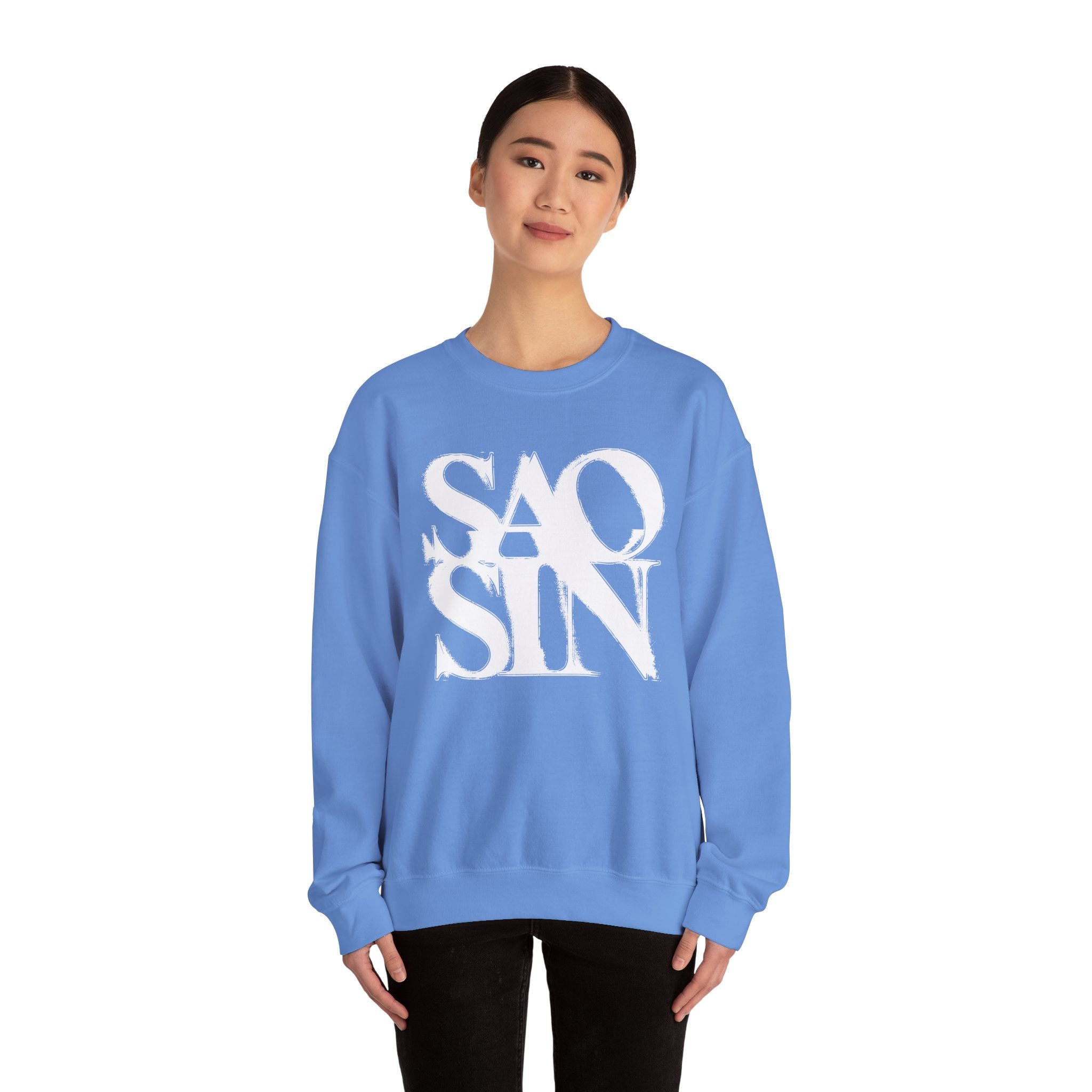 Saosin - Stacked Unisex Heavy Blend Crewneck Sweatshirt