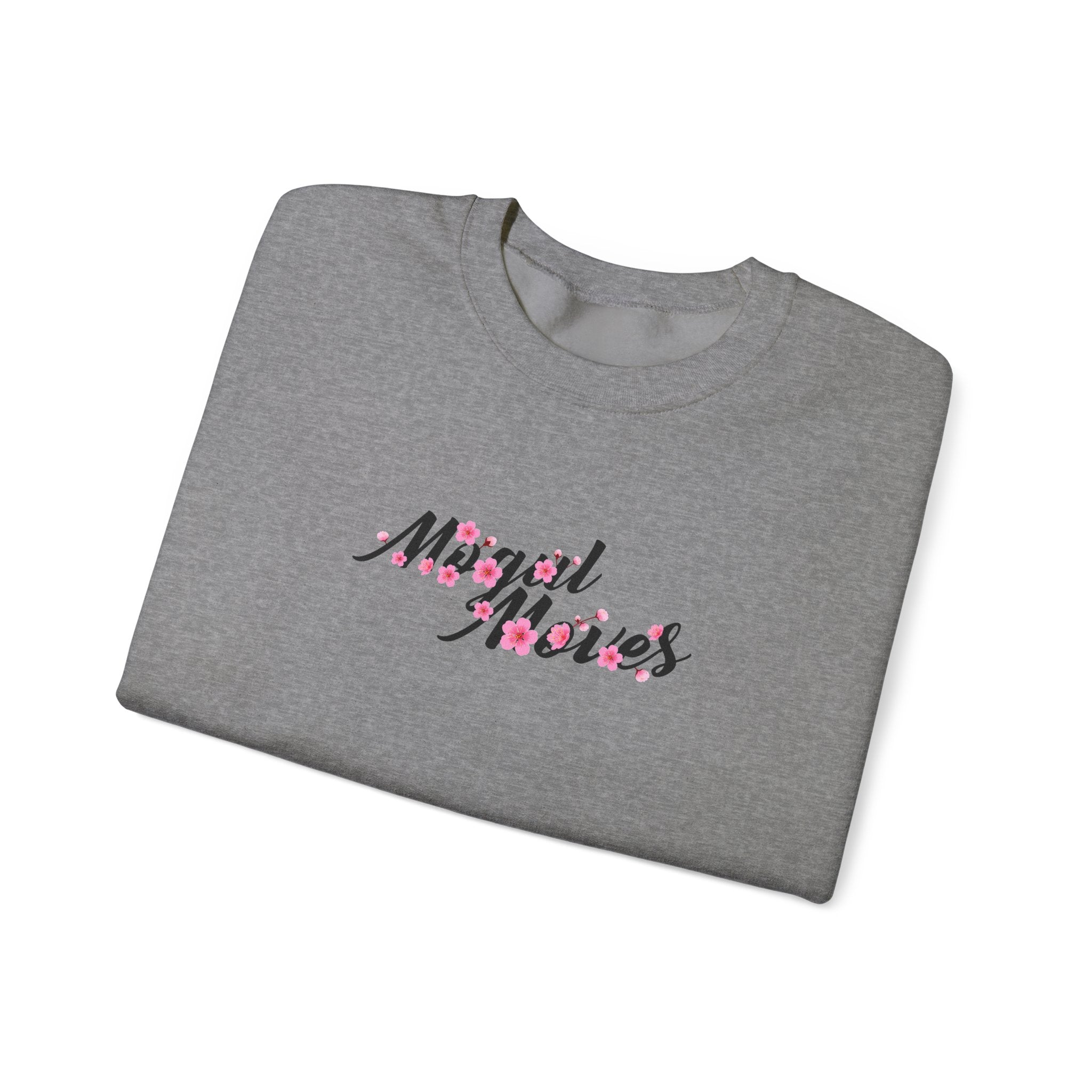 Ludwig Mogul Moves Mint Unisex Heavy Blend Crewneck Sweatshirt