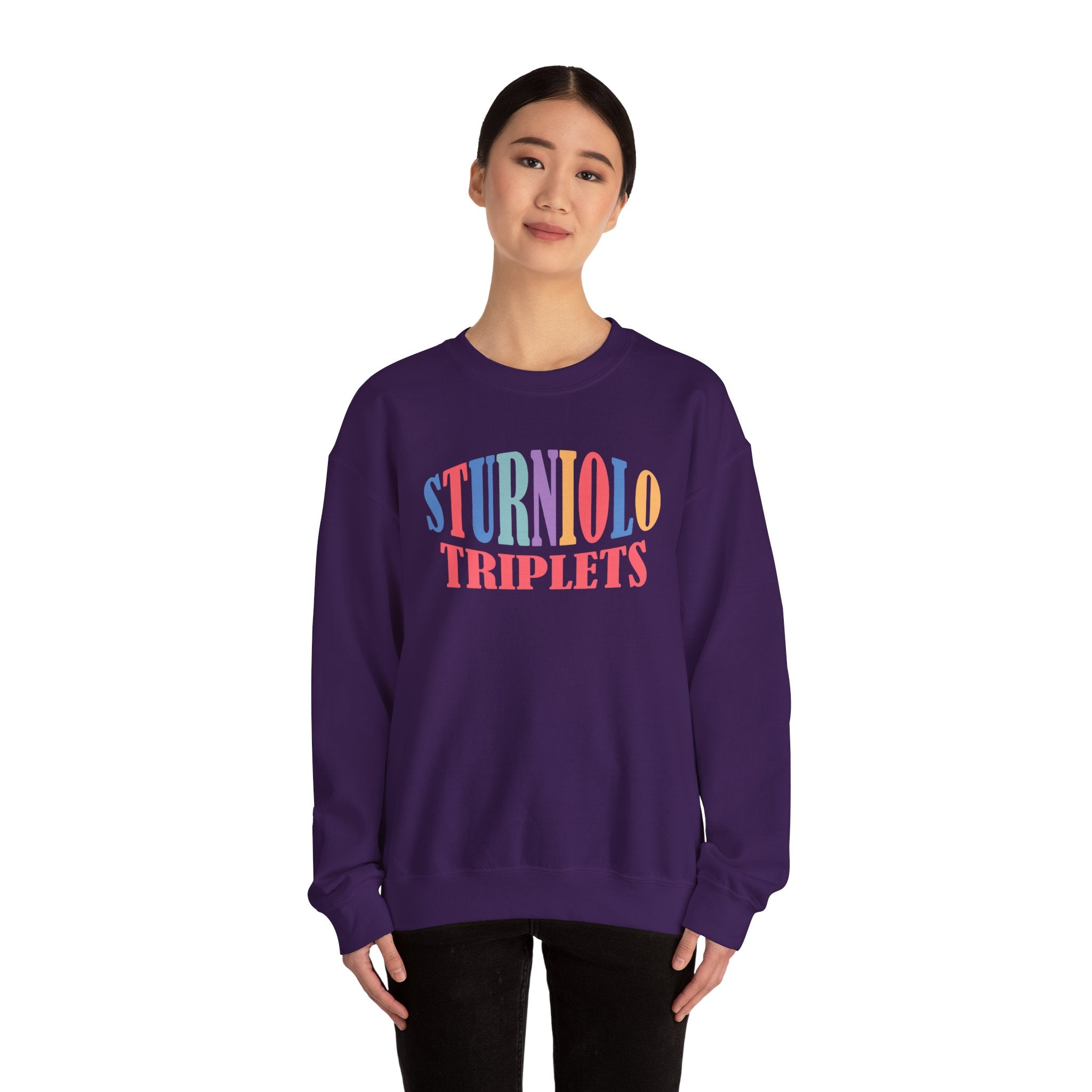 Sturniolo Triplets Trendy Let's Trip Unisex Heavy Blend Crewneck Sweatshirt