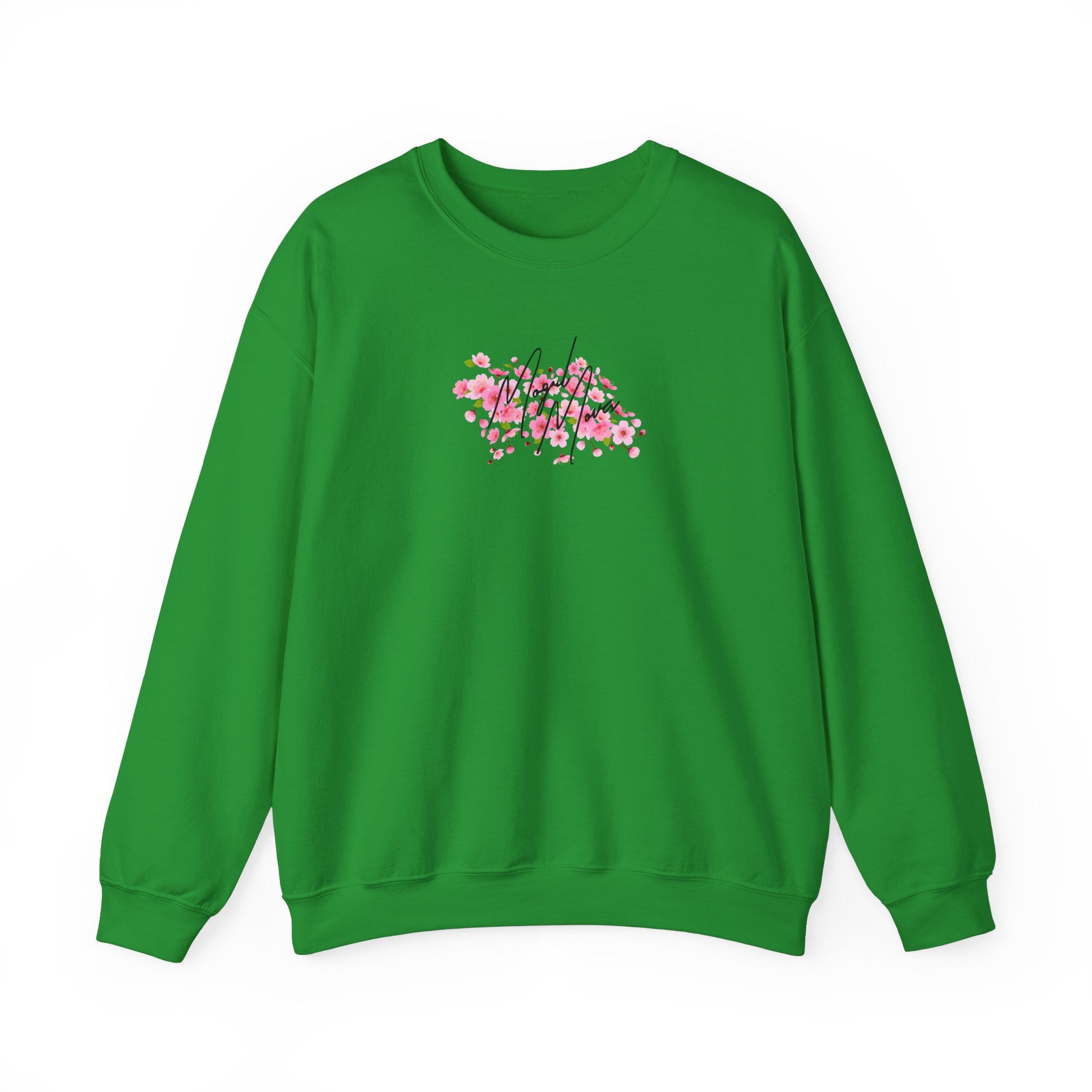 Ludwig Mogul Moves Mint Unisex Heavy Blend Crewneck Sweatshirt