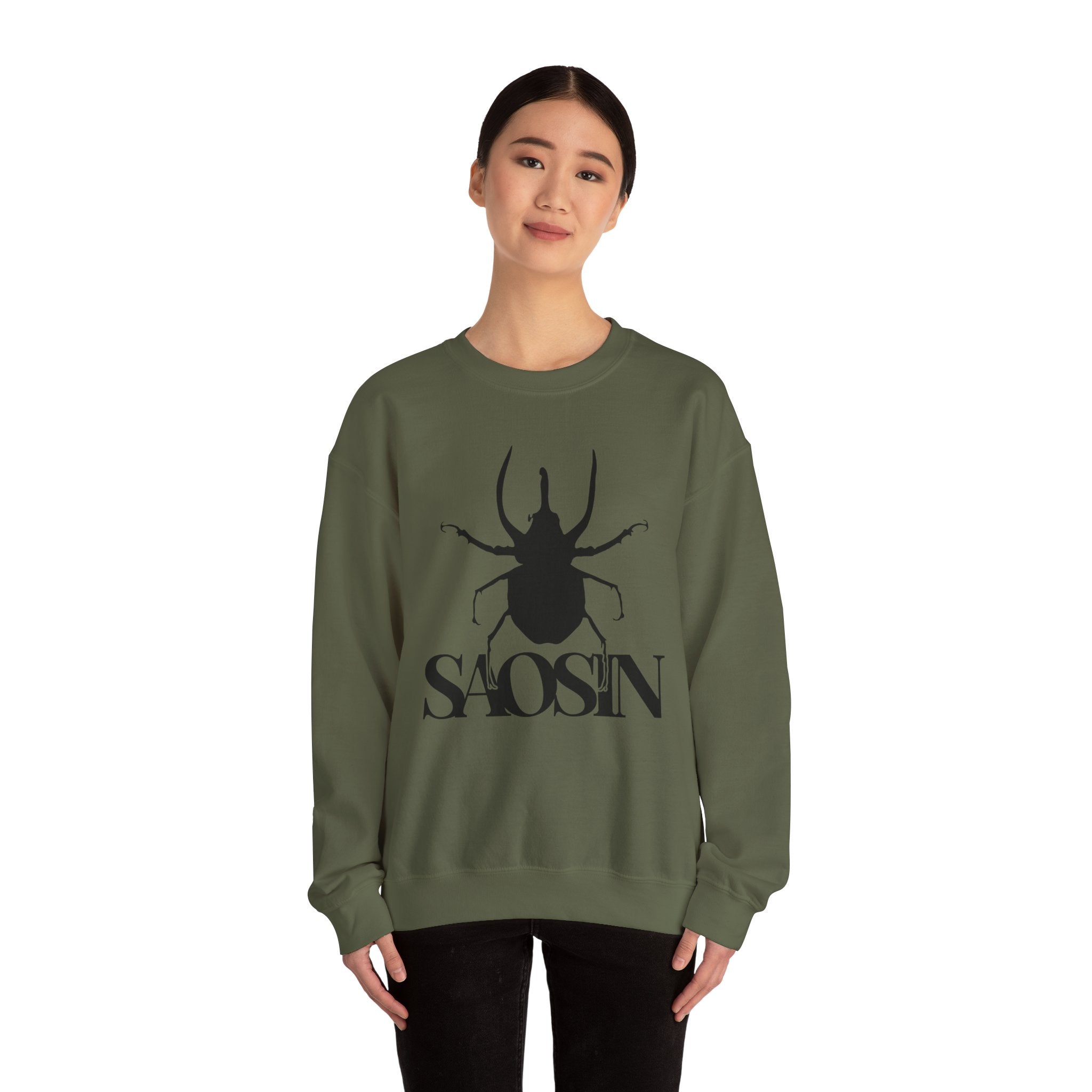 Saosin Logo Unisex Heavy Blend Crewneck Sweatshirt