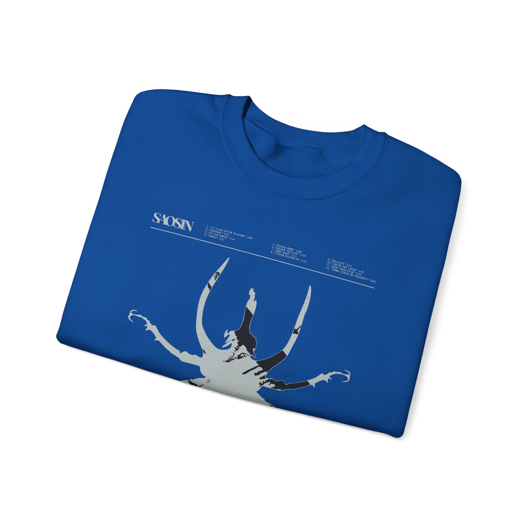 Tracklist Unisex Heavy Blend Crewneck Sweatshirt