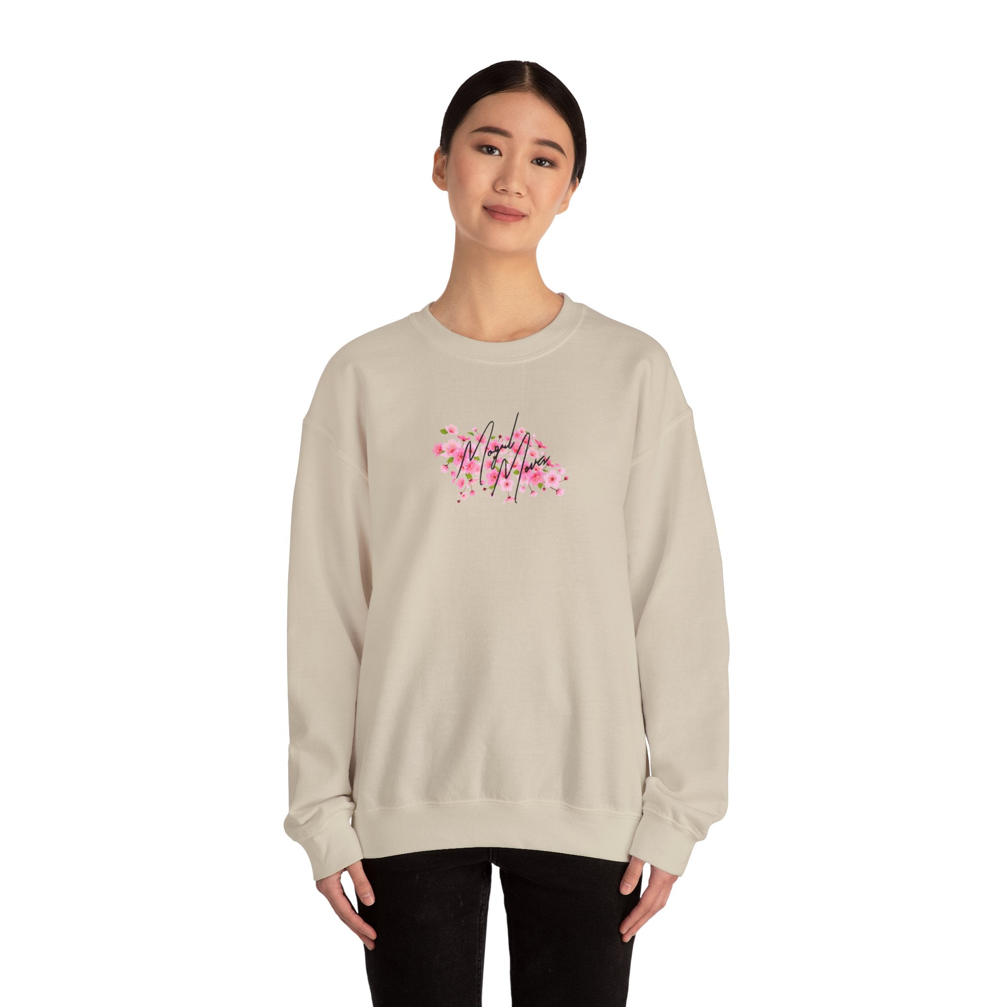 Ludwig Mogul Moves Mint Unisex Heavy Blend Crewneck Sweatshirt