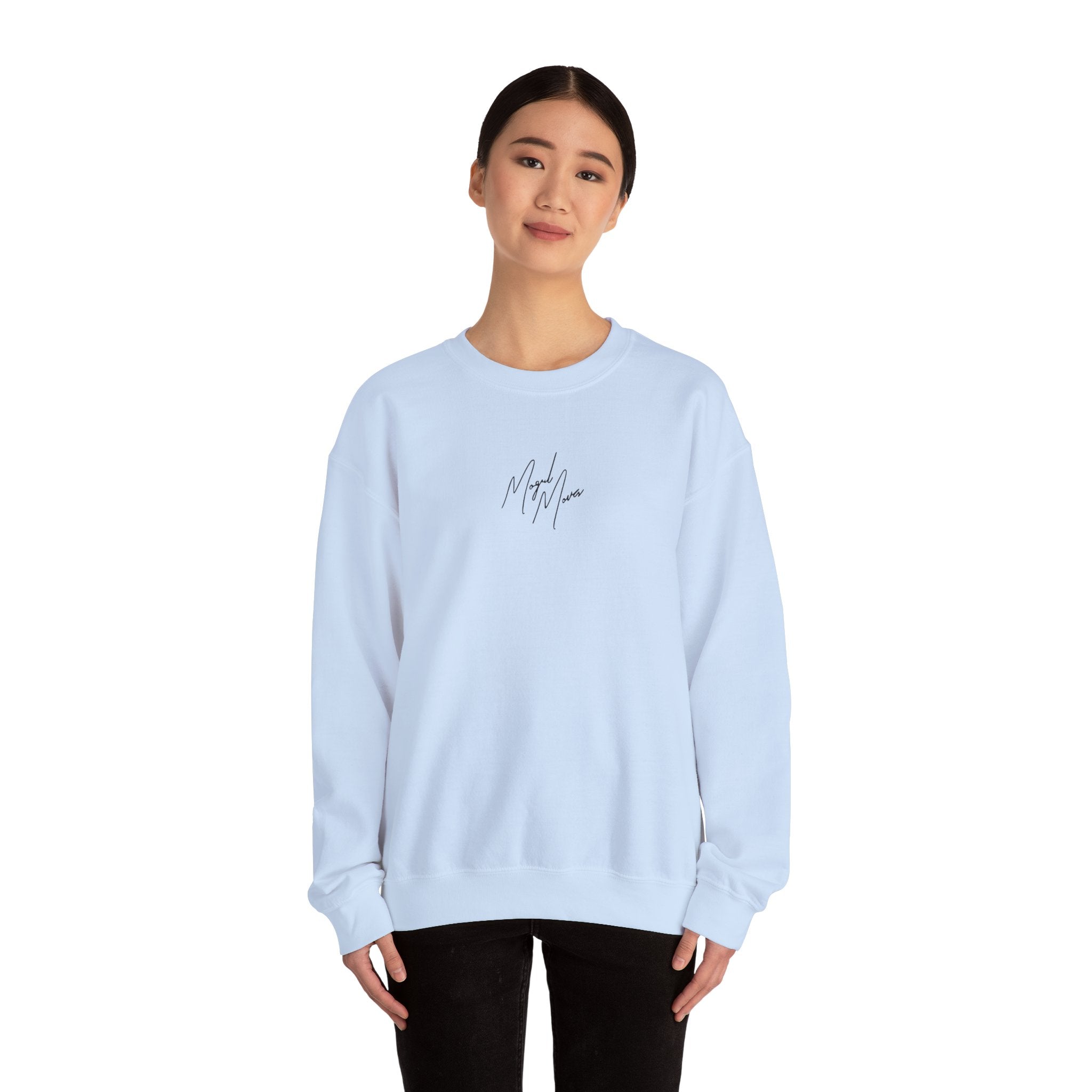 Mogul Moves Mint Unisex Heavy Blend Crewneck Sweatshirt