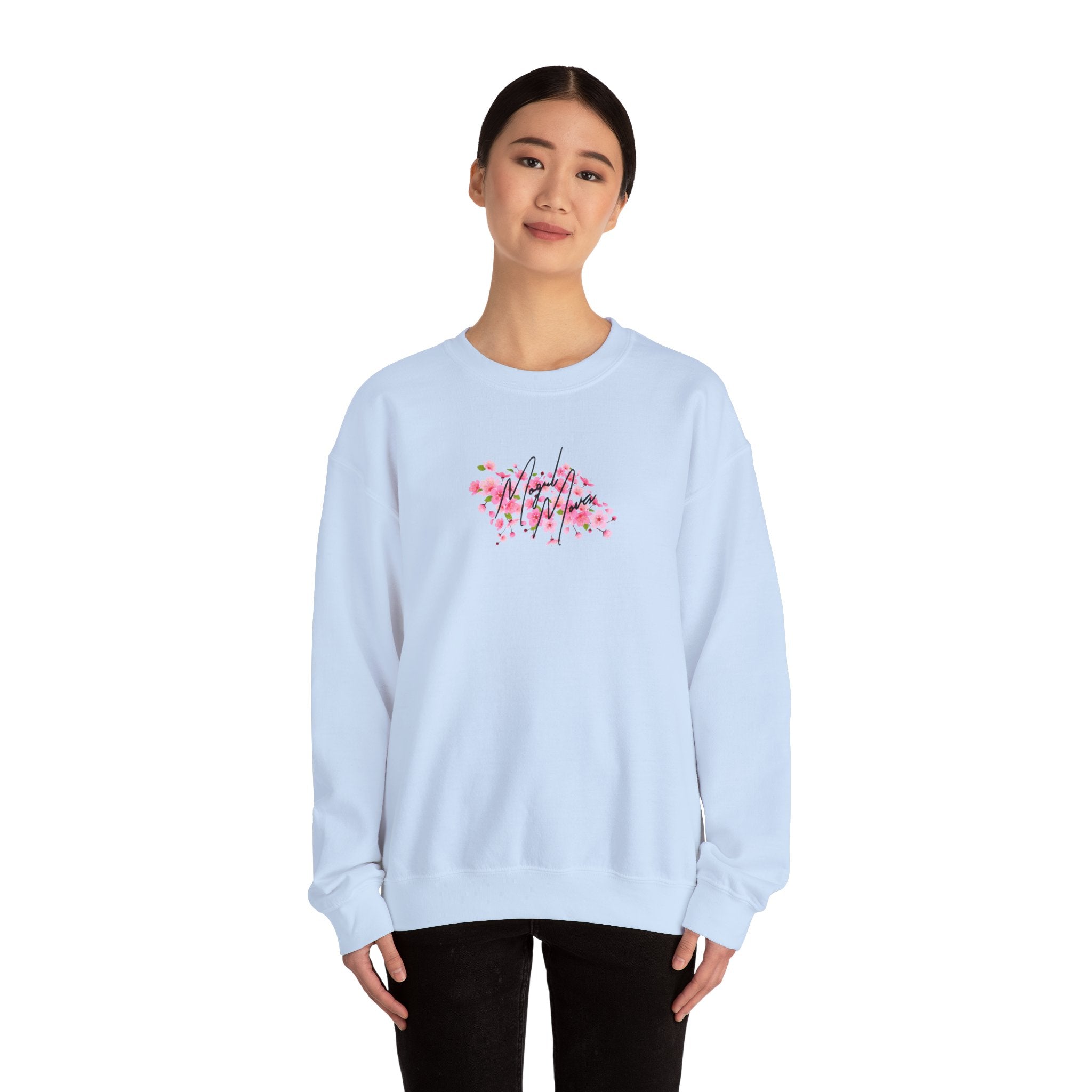 Ludwig Mogul Moves Mint Unisex Heavy Blend Crewneck Sweatshirt