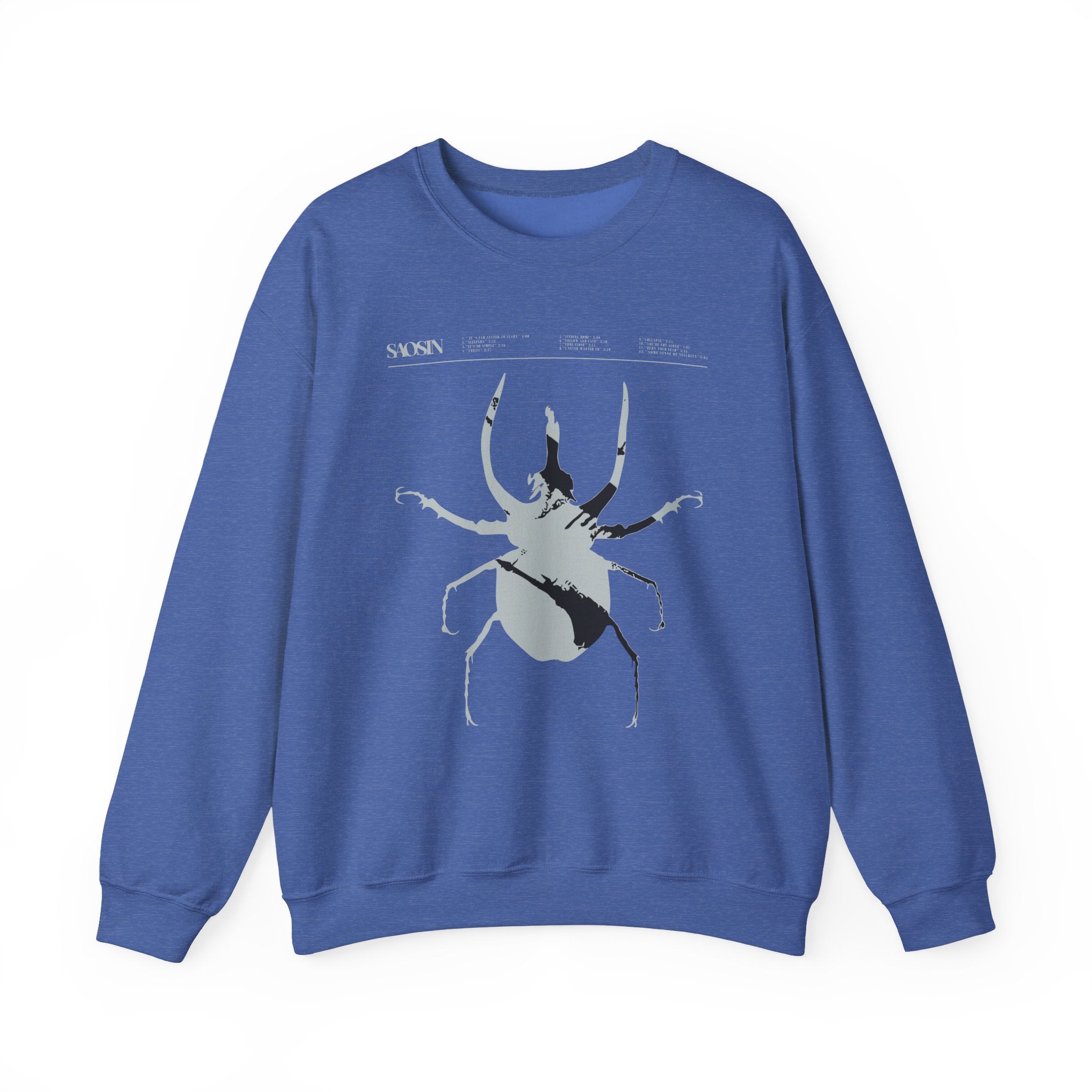 Tracklist Unisex Heavy Blend Crewneck Sweatshirt