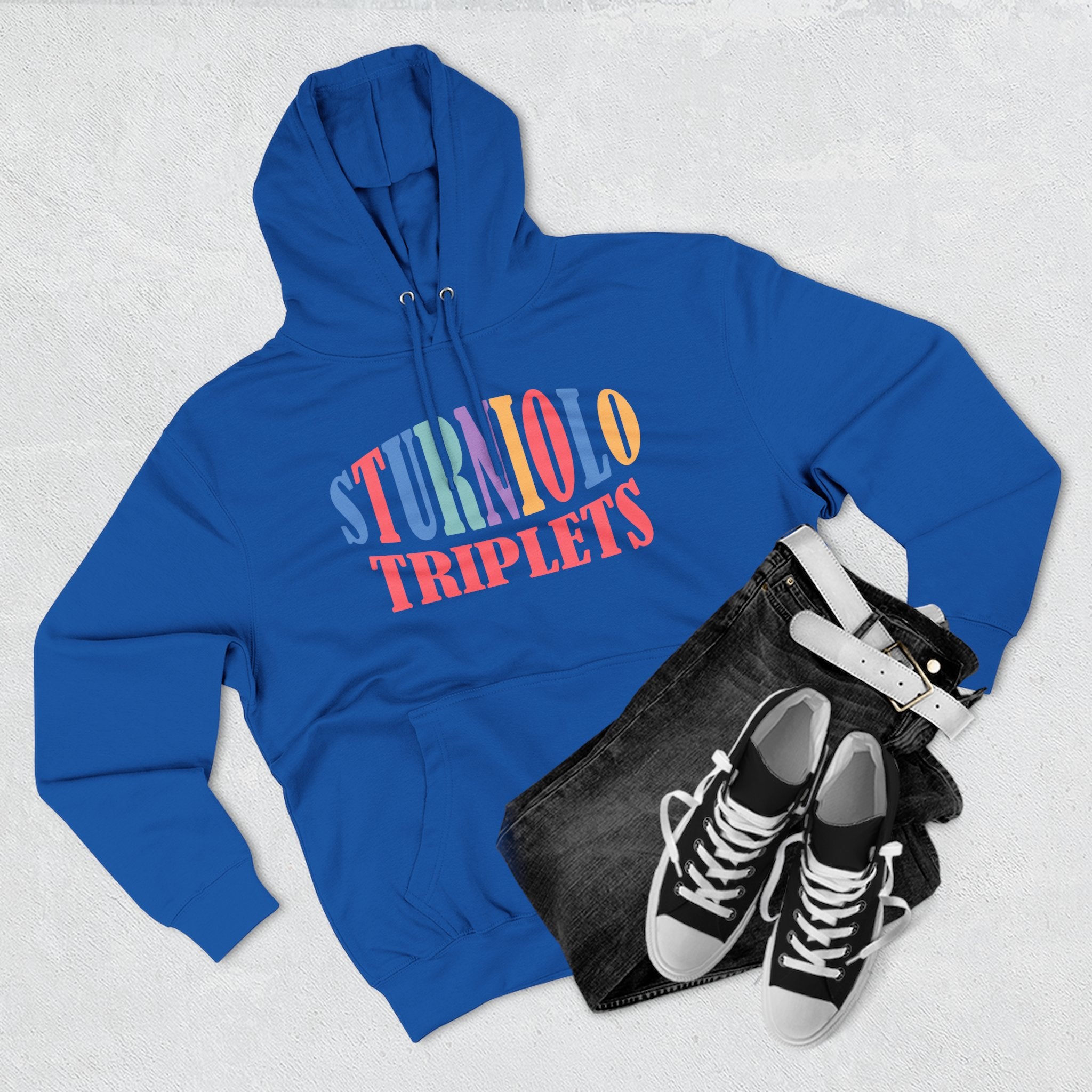 Sturniolo Triplets Trendy Let's Trip Three-Panel Fleece Hoodie
