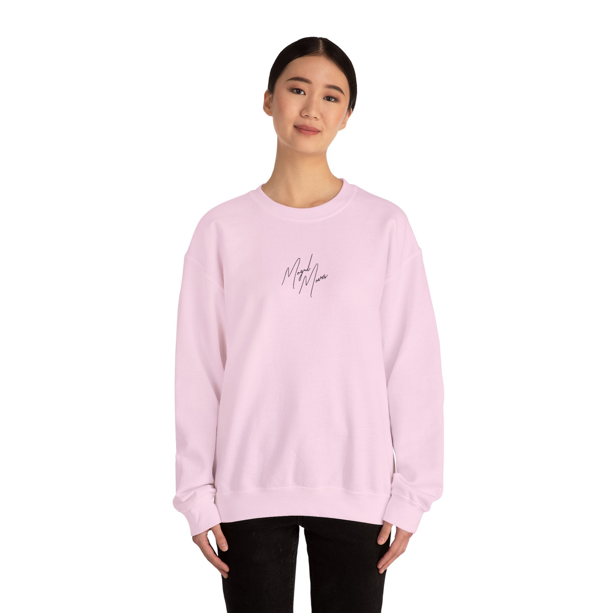 Mogul Moves Mint Unisex Heavy Blend Crewneck Sweatshirt
