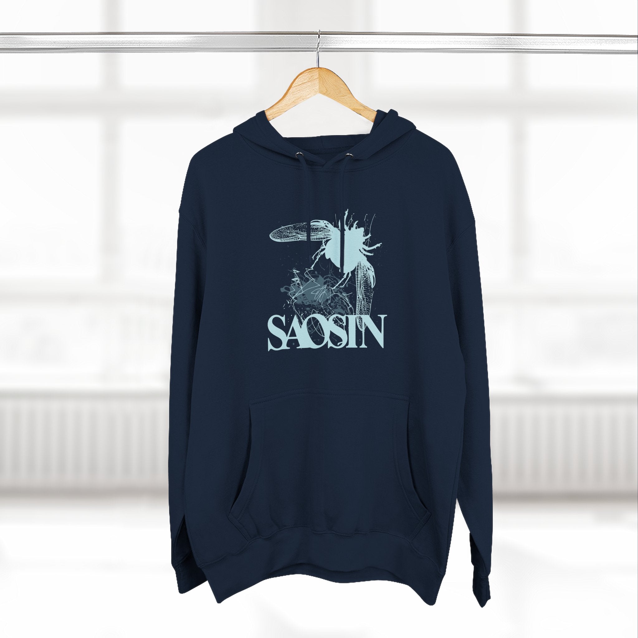 Throwback Beetle Three-panel Fleece Hoodie
