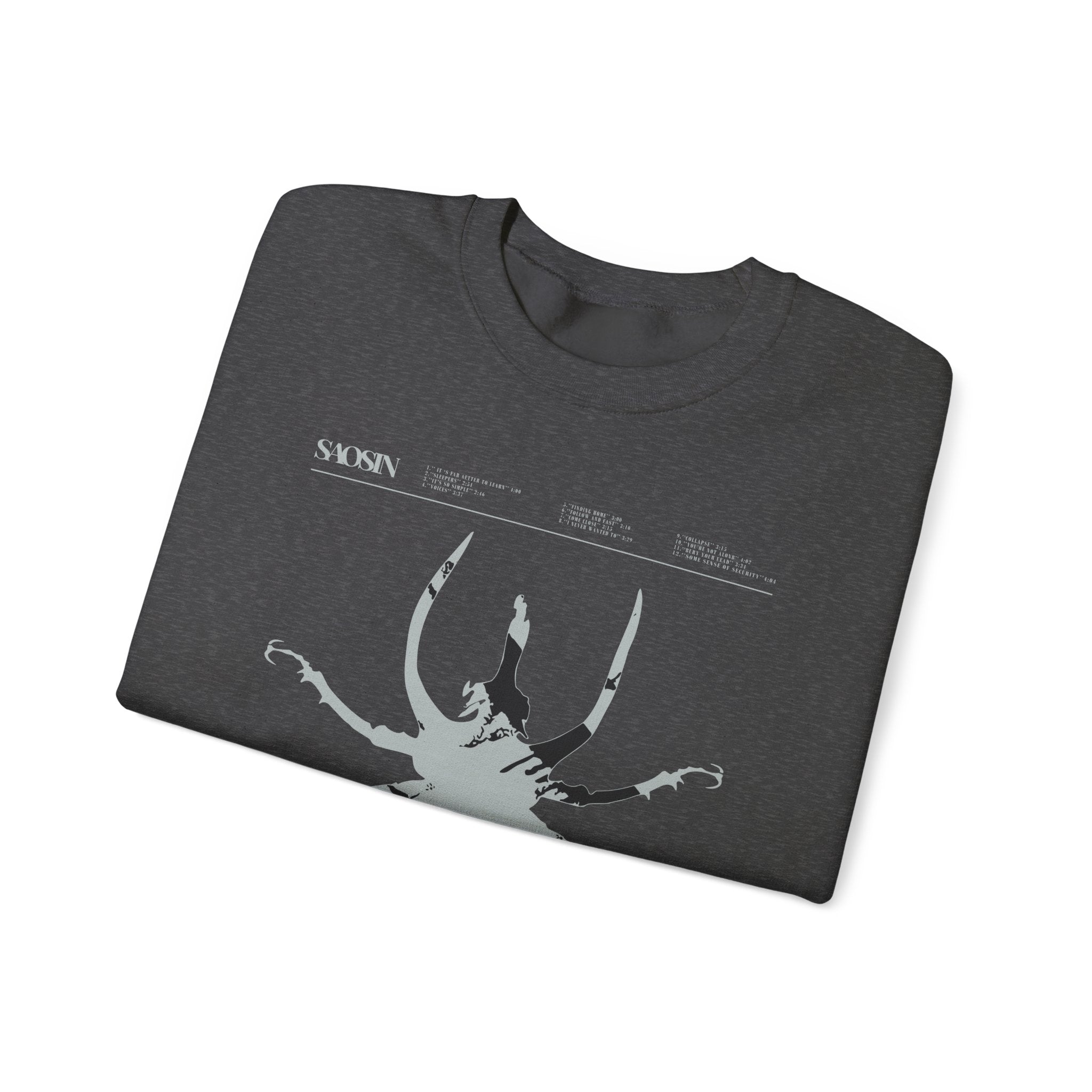 Tracklist Unisex Heavy Blend Crewneck Sweatshirt