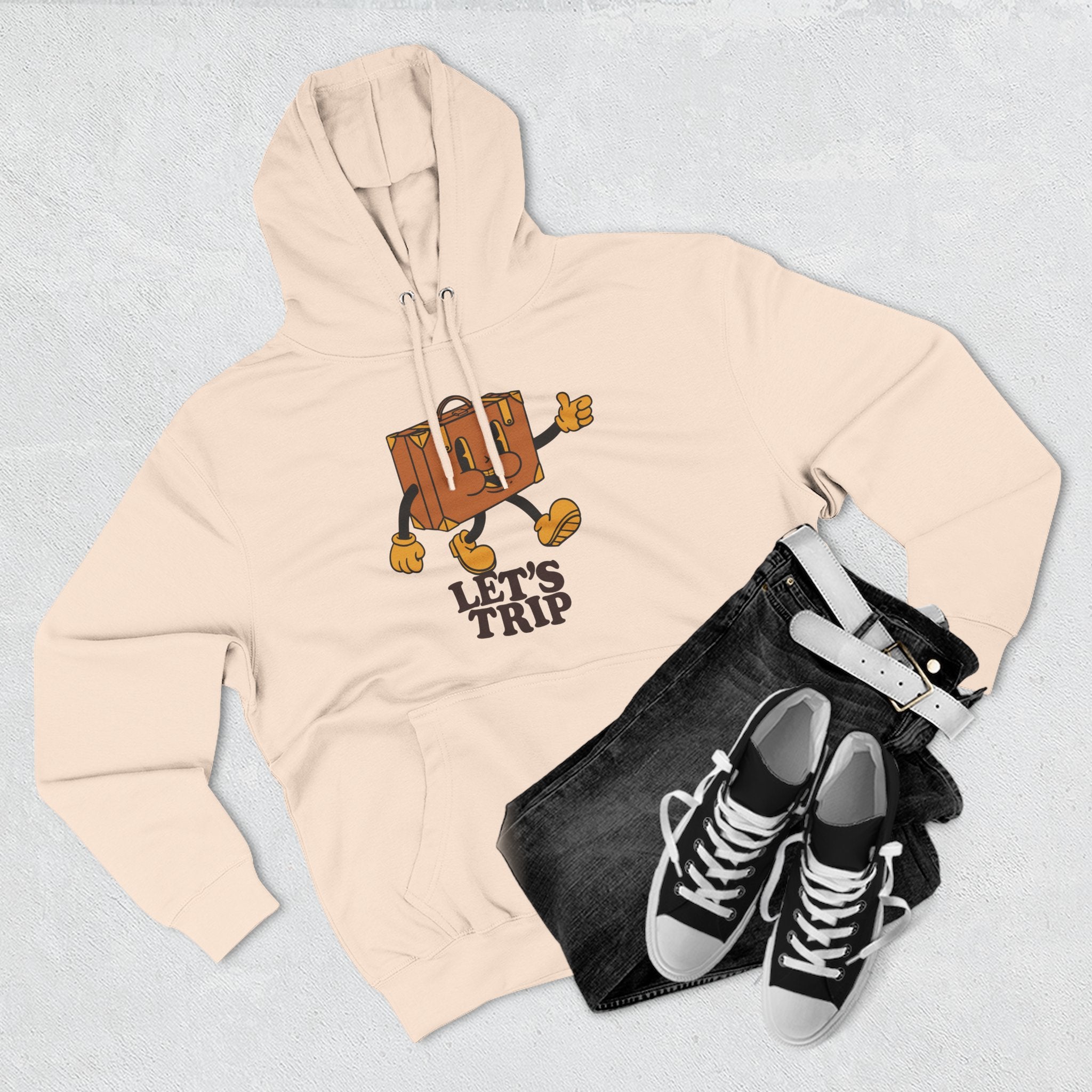Sturniolo Lets Trip Three-Panel Fleece Hoodie
