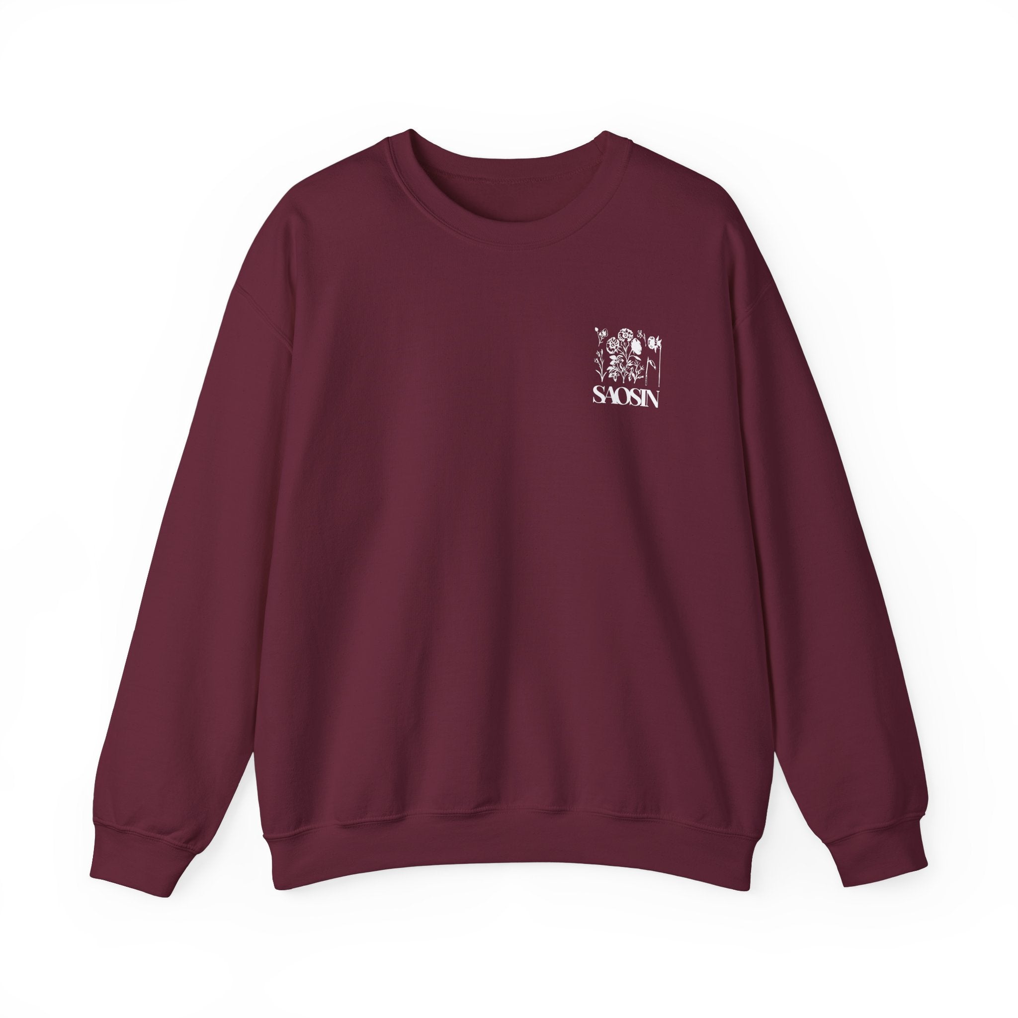 Saosin - Flowers Unisex Heavy Blend Crewneck Sweatshirt