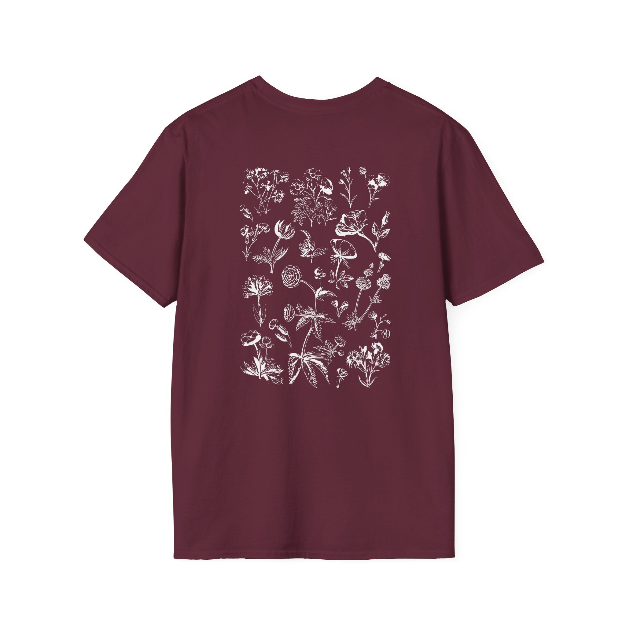 Saosin - Flowers Unisex Softstyle T-shirt