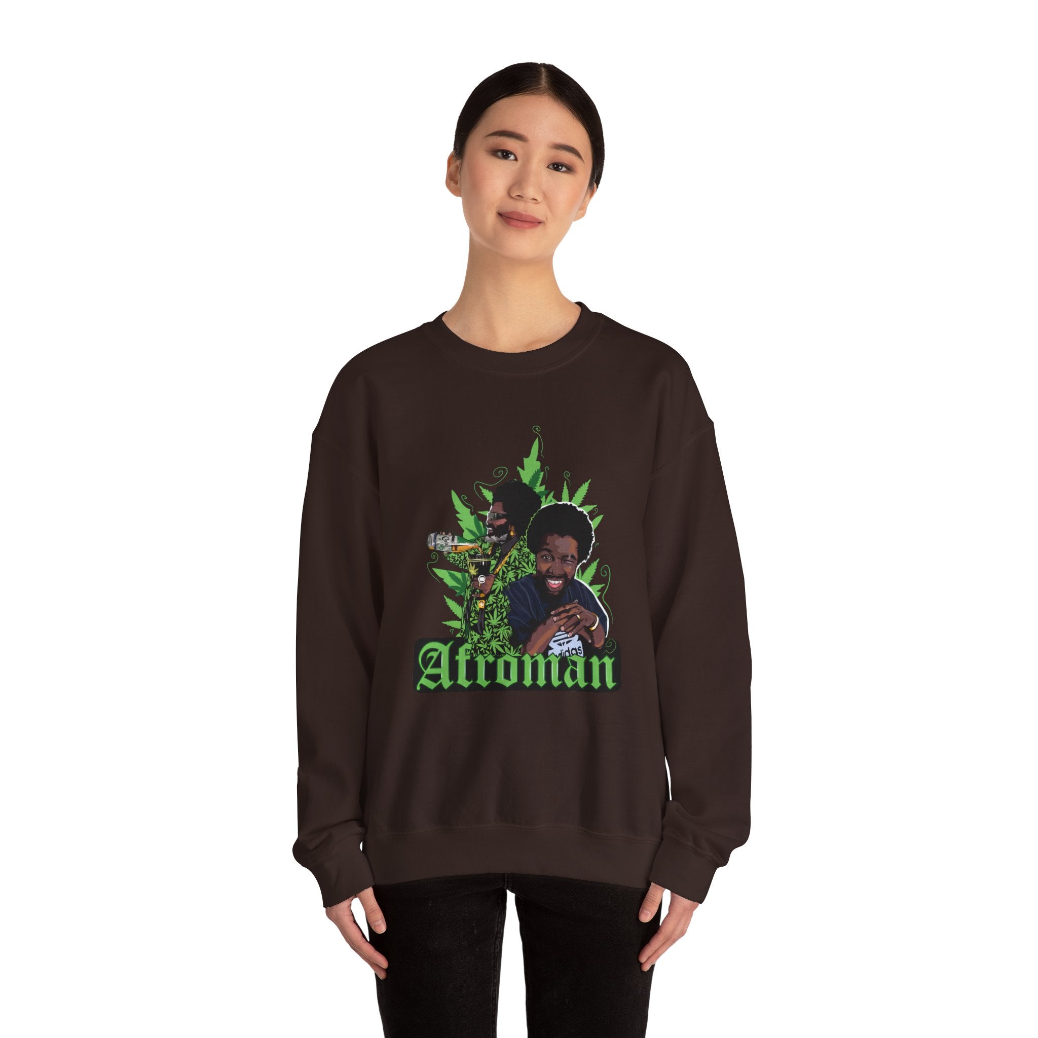 Afroman Version 3 Unisex Heavy Blend Crewneck Sweatshirt
