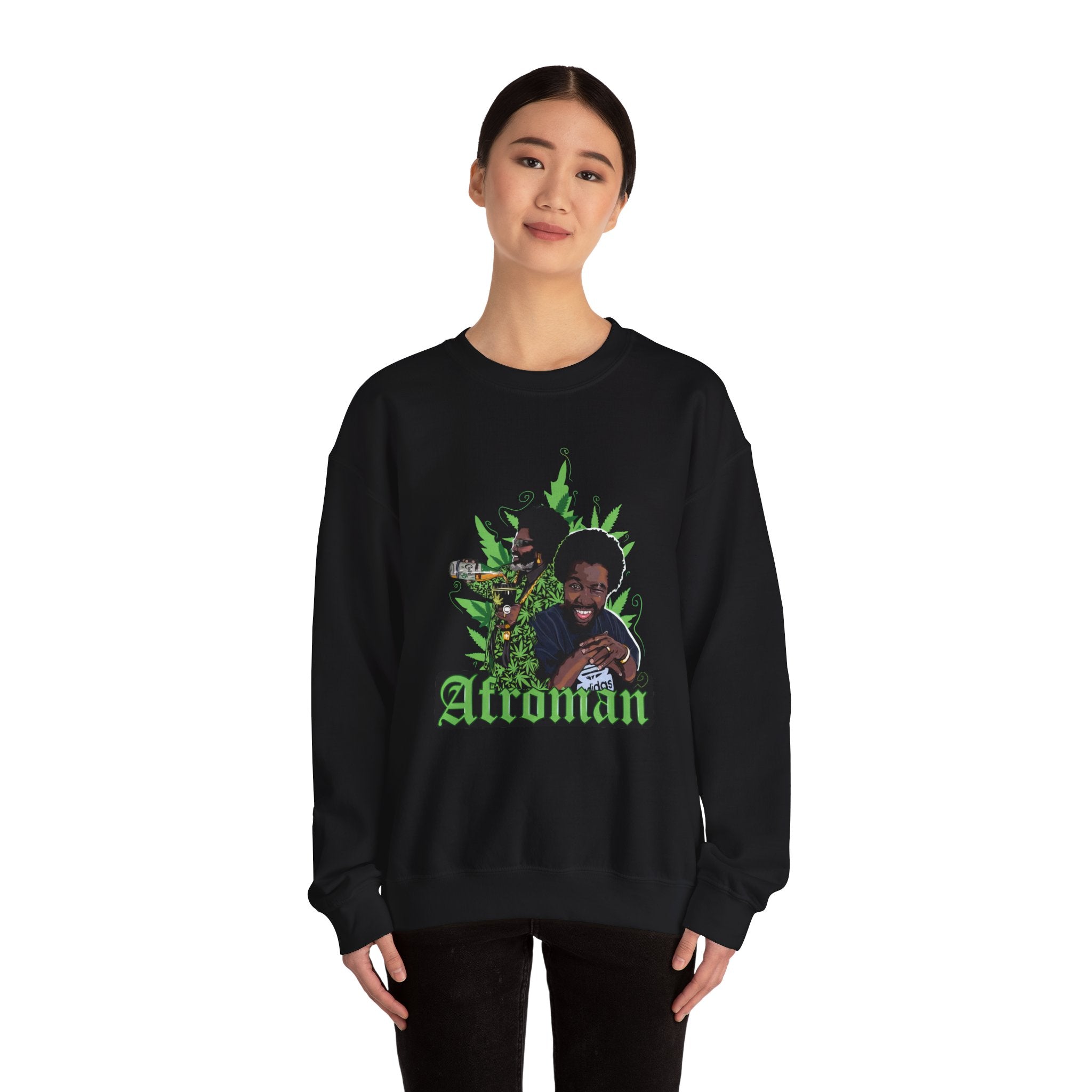 Afroman Version 3 Unisex Heavy Blend Crewneck Sweatshirt