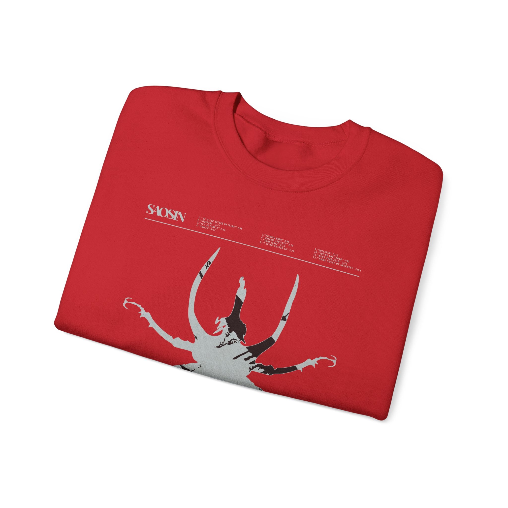 Tracklist Unisex Heavy Blend Crewneck Sweatshirt