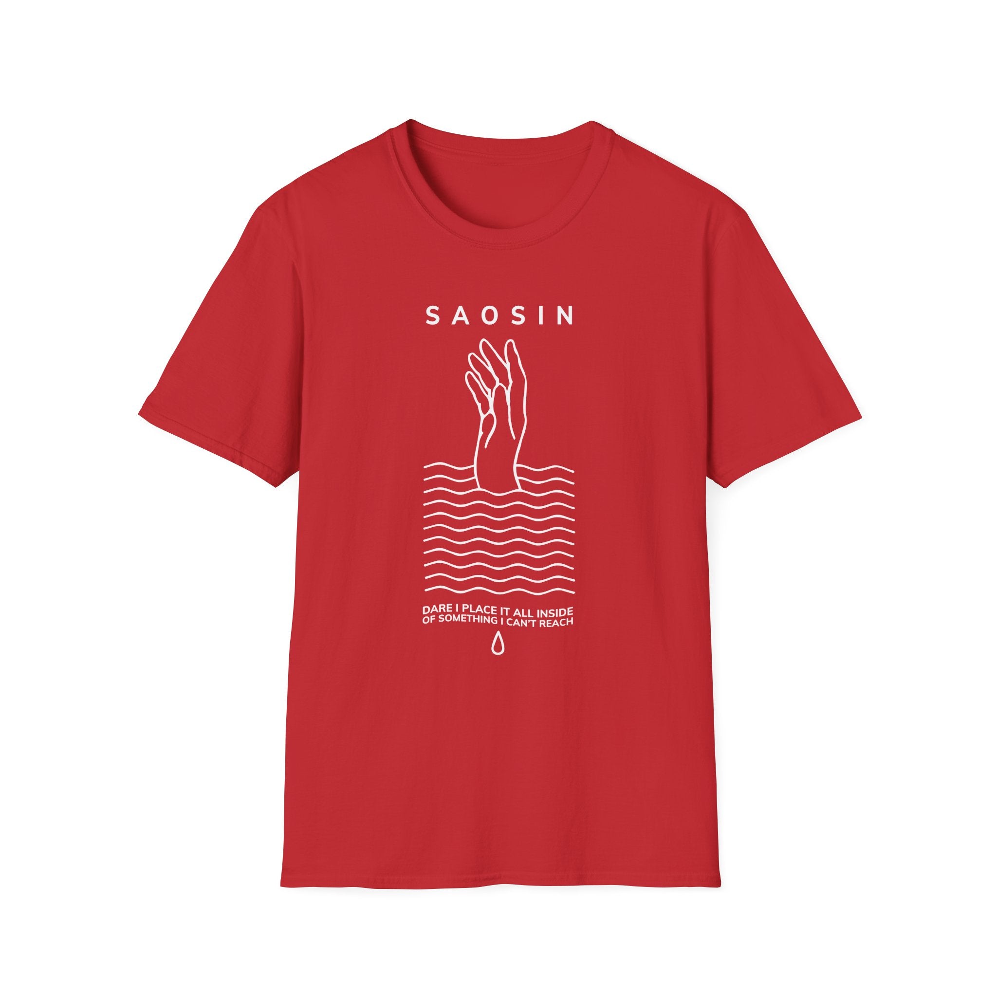 Saosin Illusion & Control Lyric Unisex Softstyle T-shirt