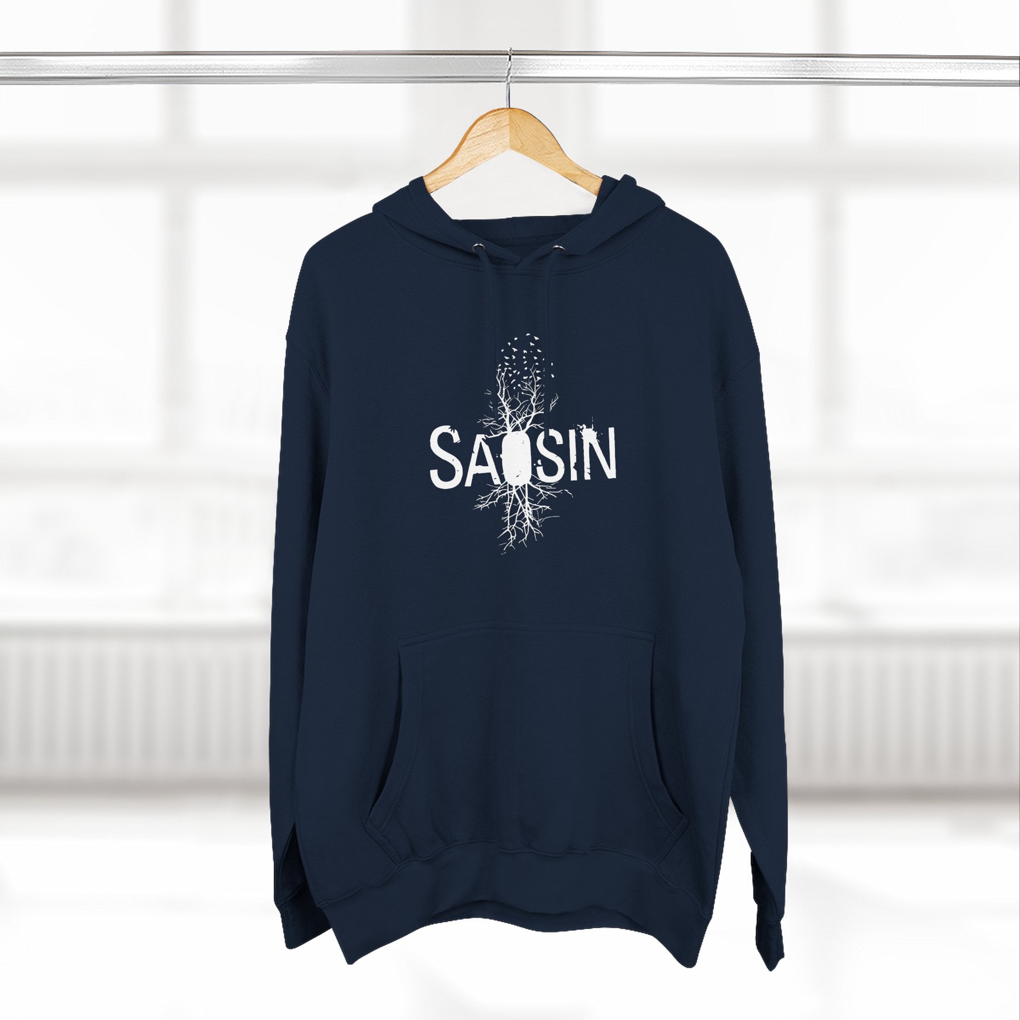 Saosin Birds Three-panel Fleece Hoodie