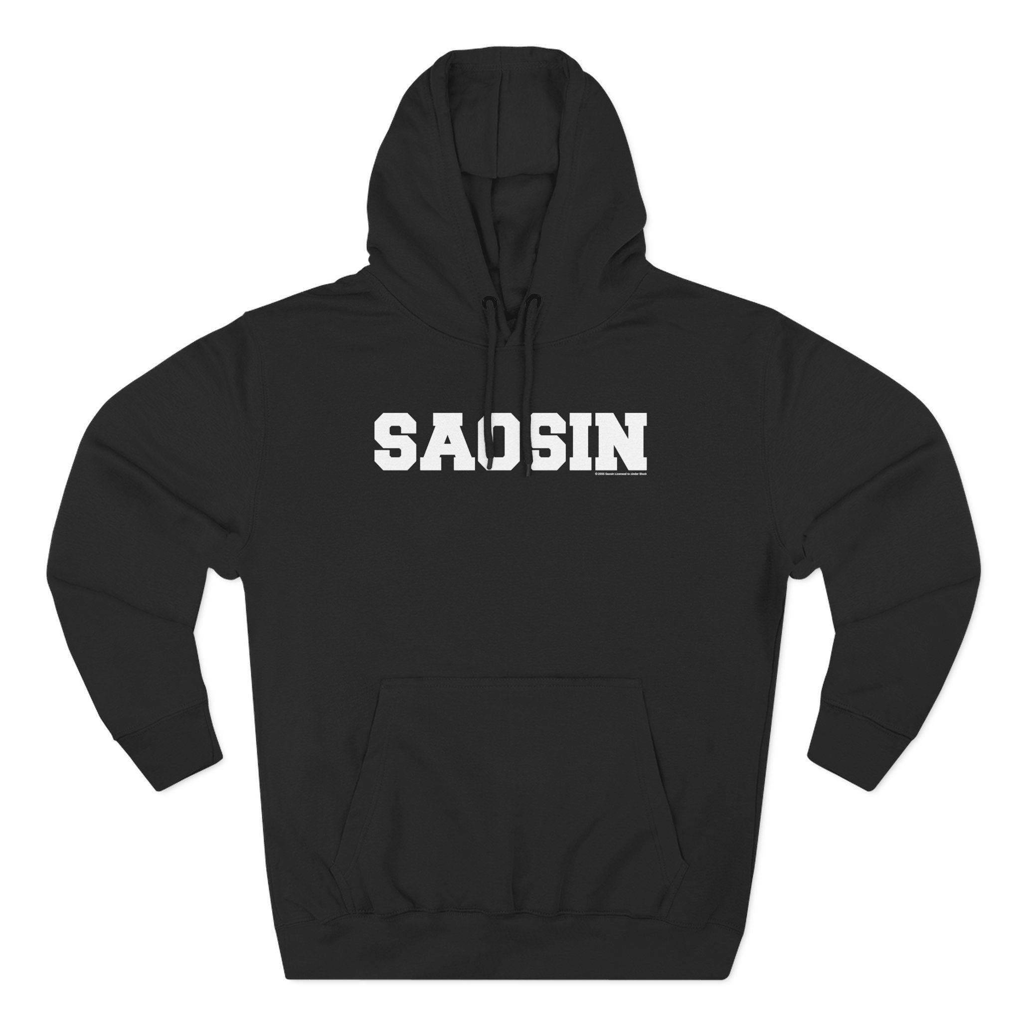 Saosin Three-panel Fleece Hoodie