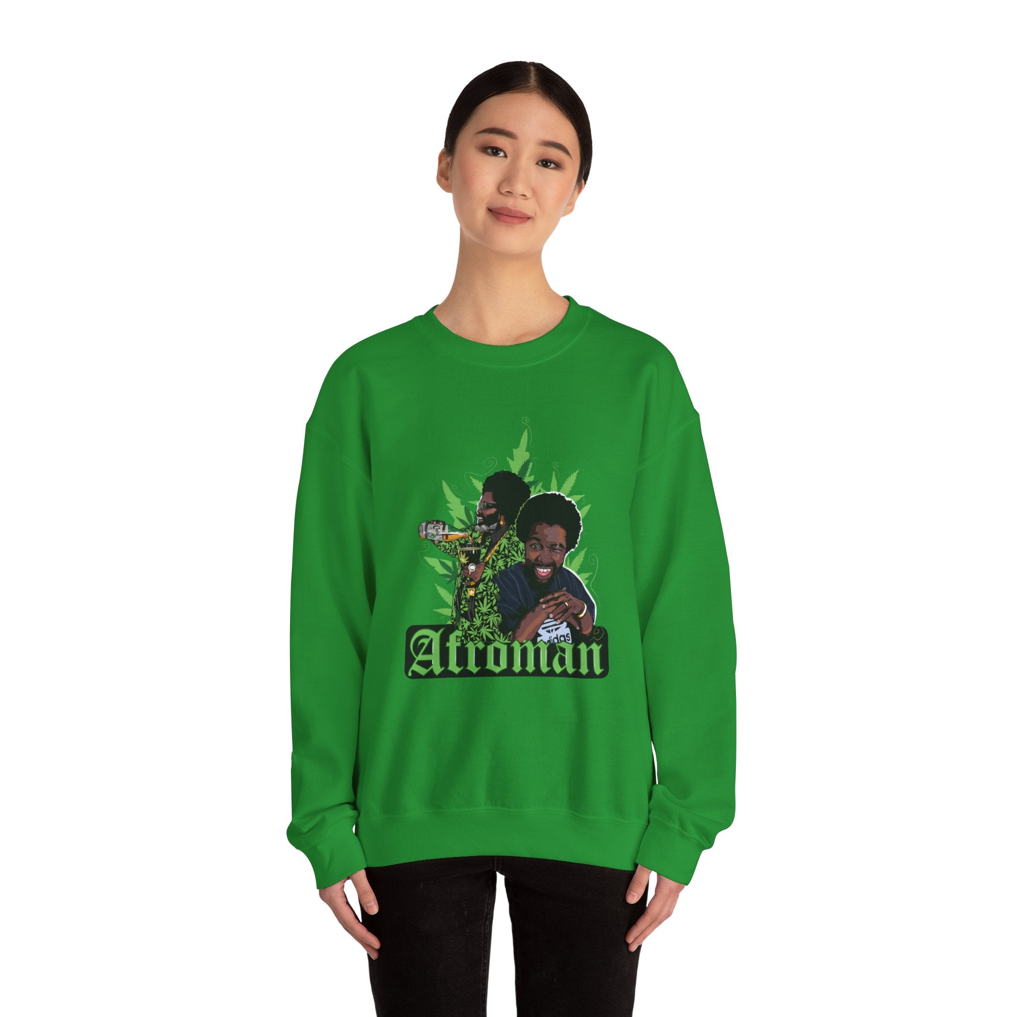Afroman Version 3 Unisex Heavy Blend Crewneck Sweatshirt