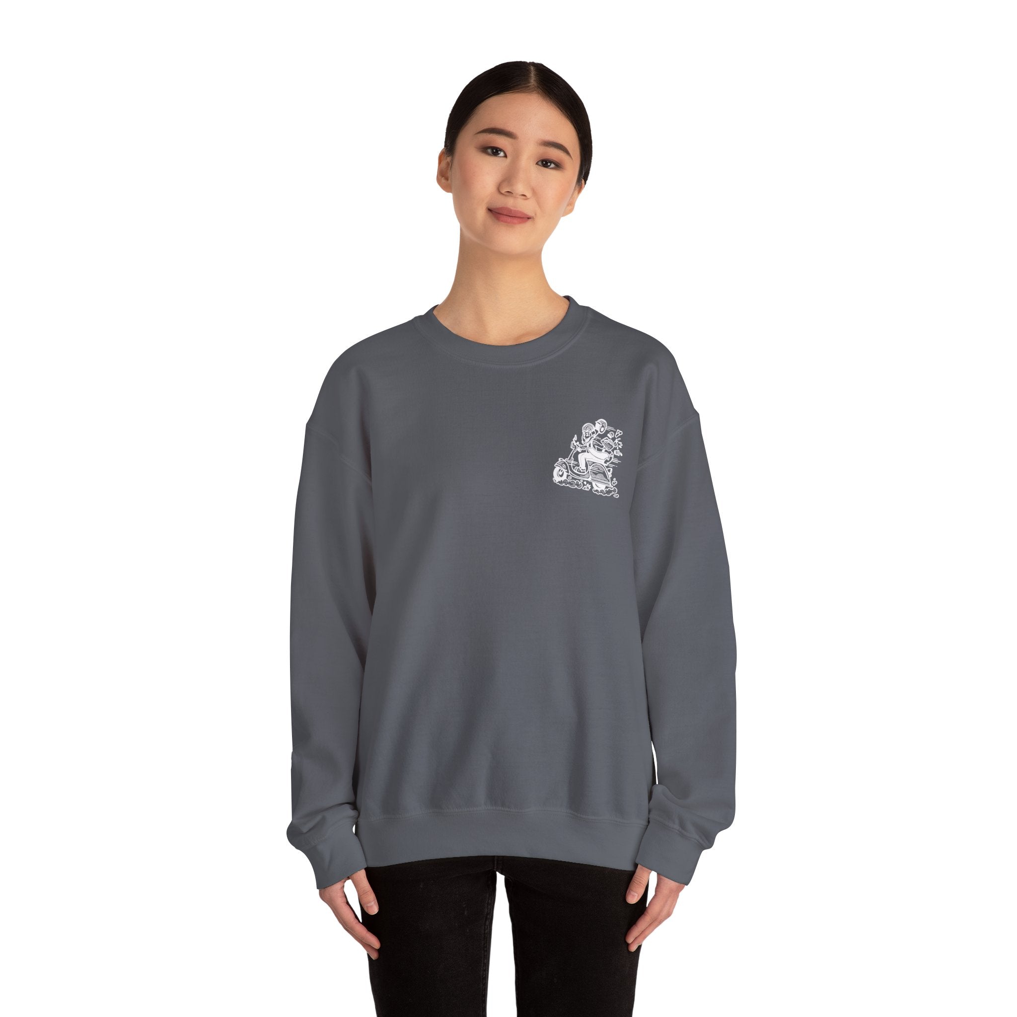 Ludwig's Mogul Munchies Unisex Heavy Blend Crewneck Sweatshirt