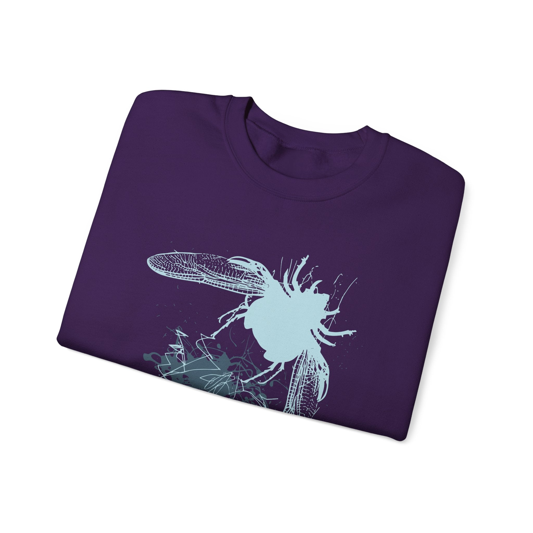 Throwback Beetle Unisex Heavy Blend Crewneck Sweatshirt