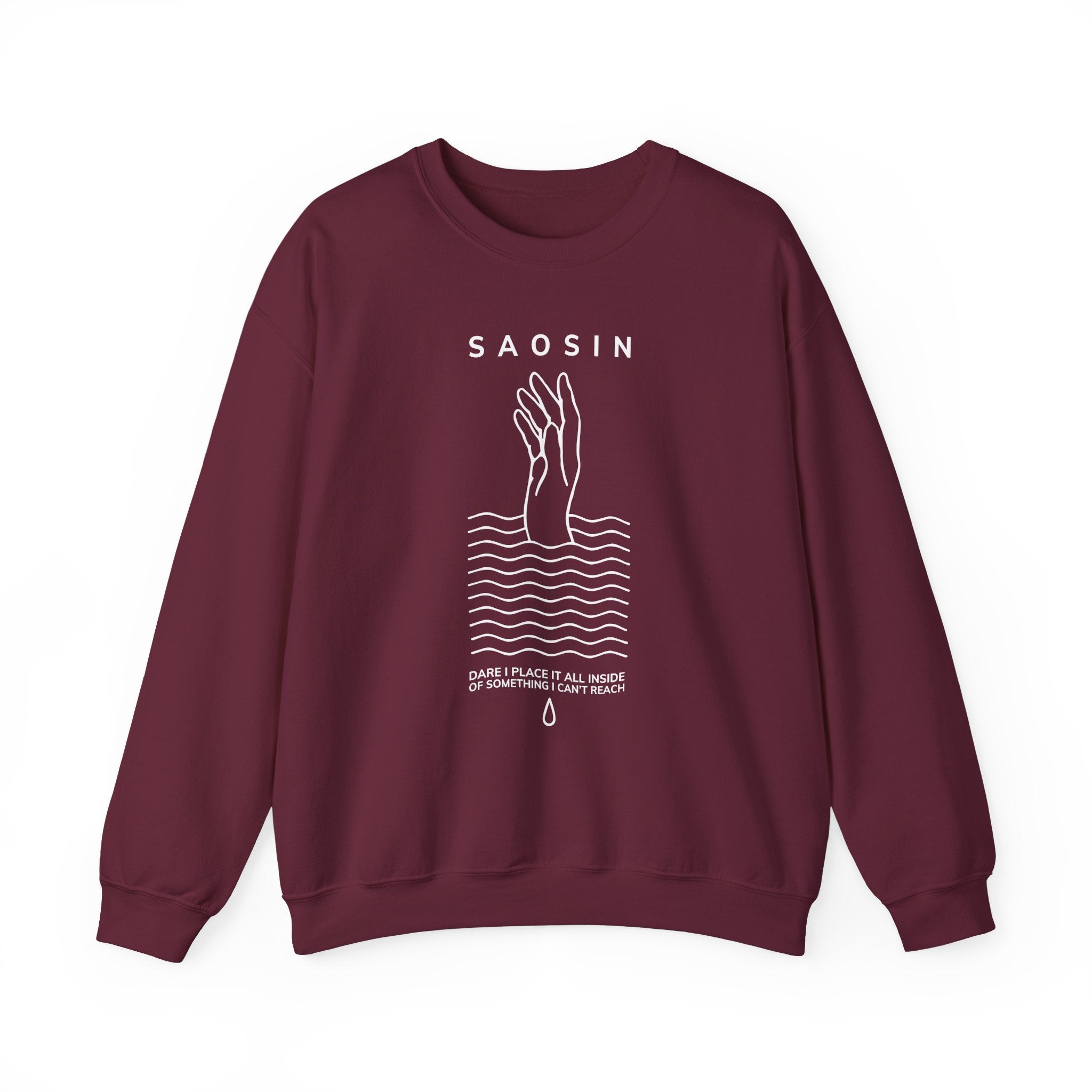 Saosin Illusion & Control Lyric Unisex Heavy Blend Crewneck Sweatshirt