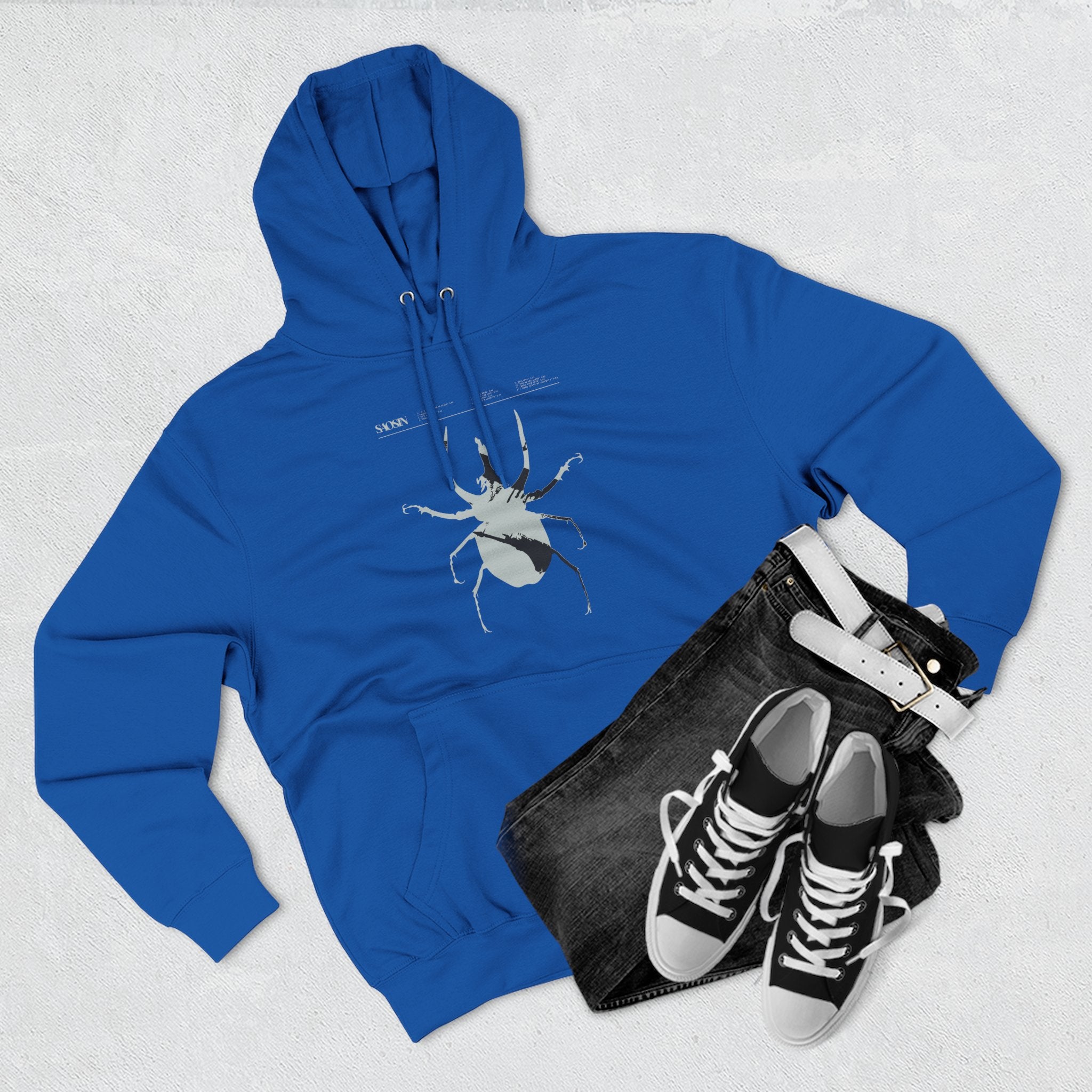 Tracklist Three-panel Fleece Hoodie