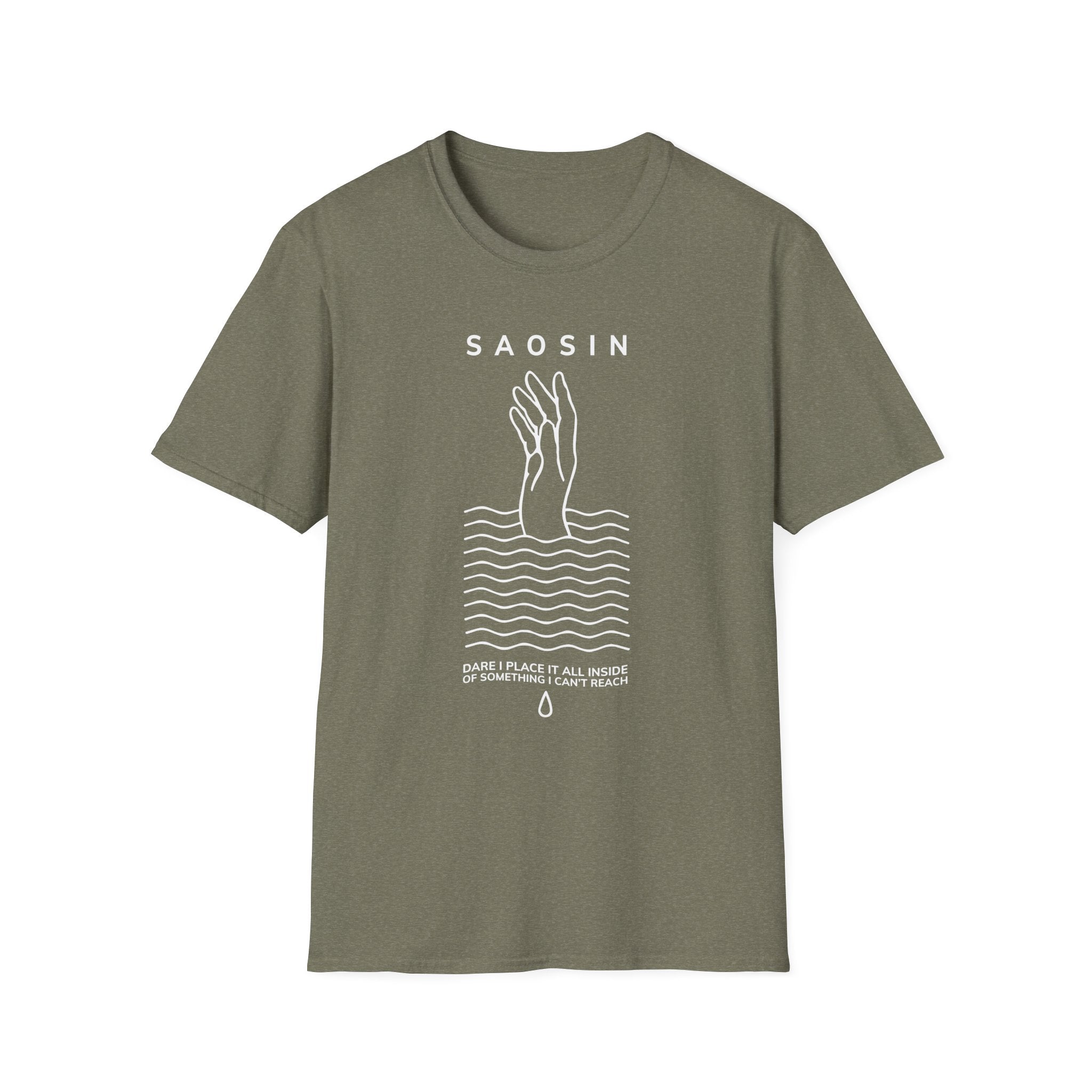 Saosin Illusion & Control Lyric Unisex Softstyle T-shirt
