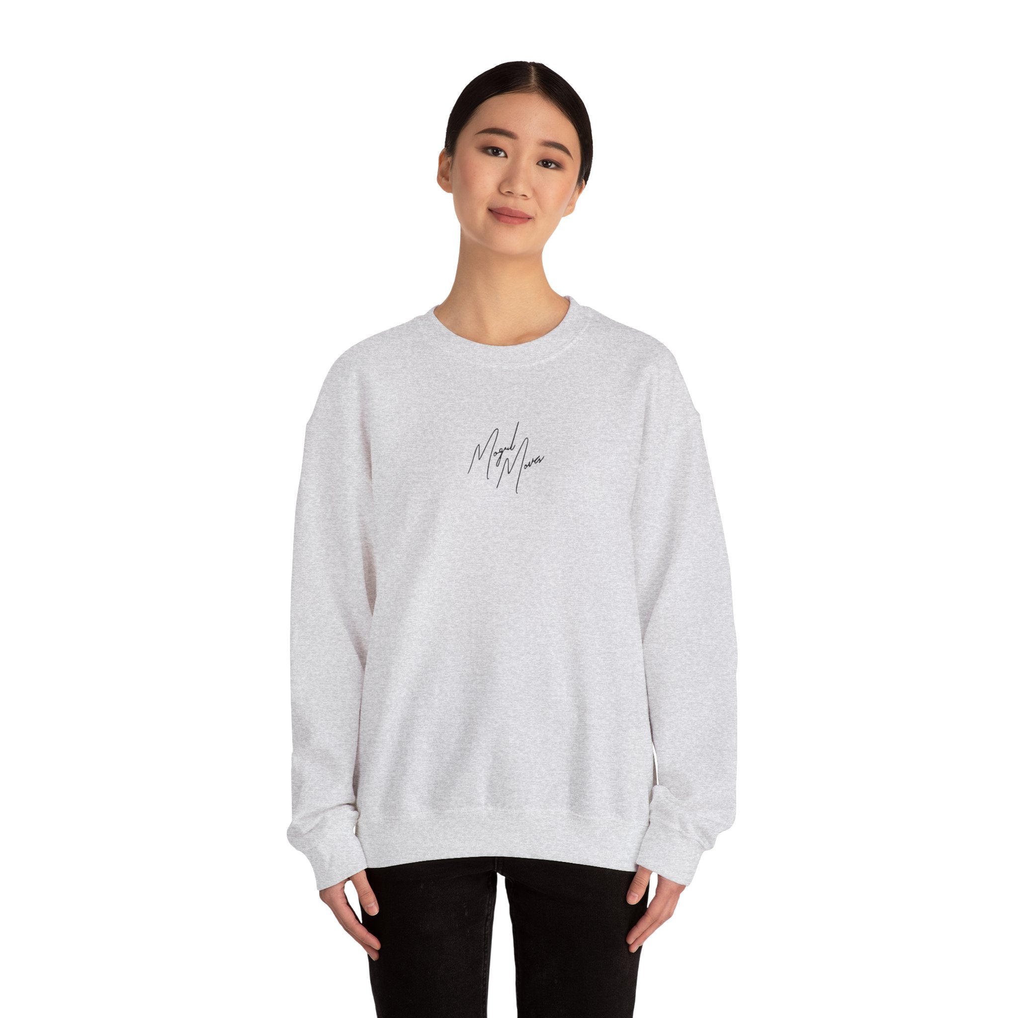 Mogul Moves Mint Unisex Heavy Blend Crewneck Sweatshirt