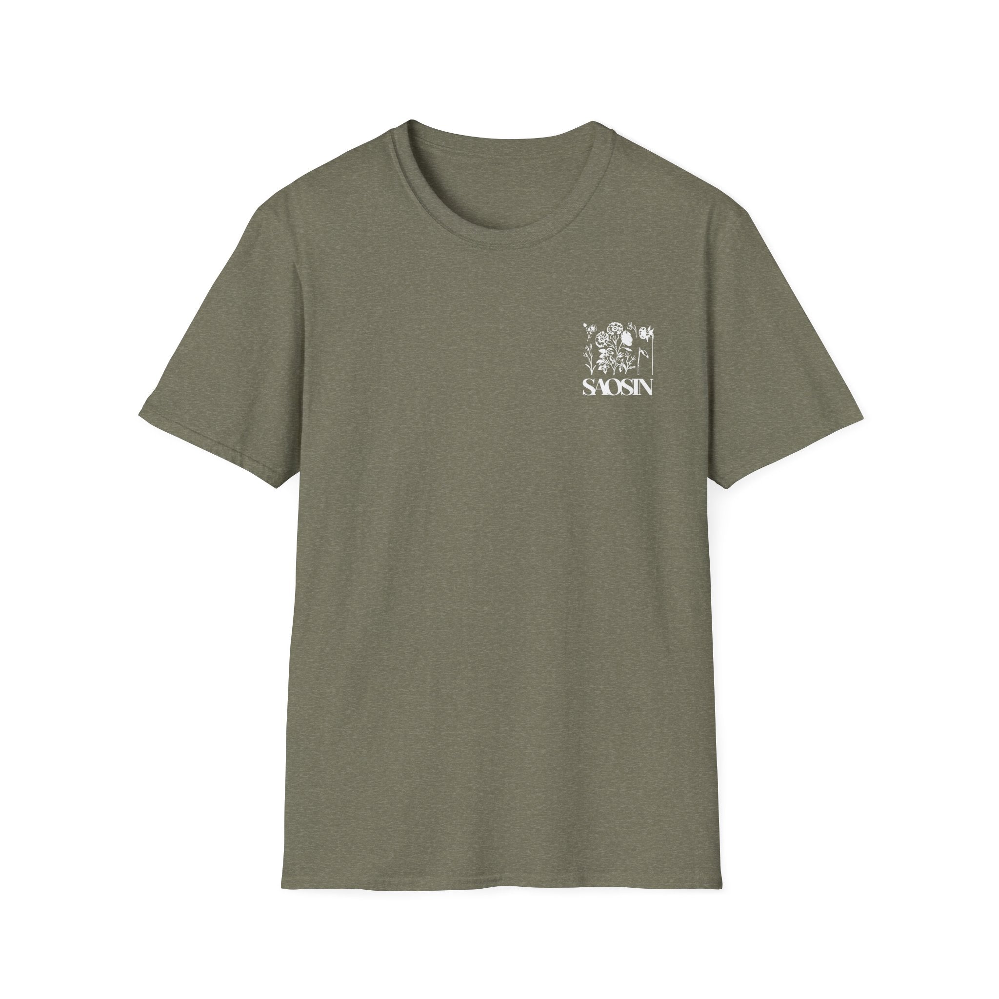 Saosin - Flowers Unisex Softstyle T-shirt