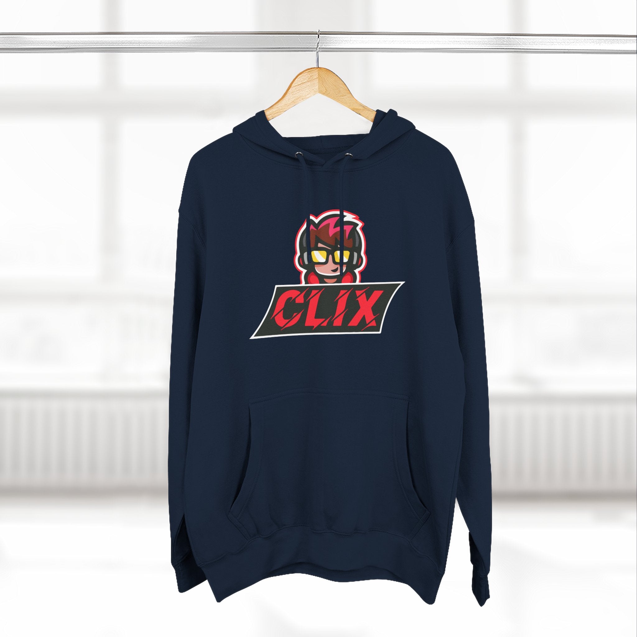 Misfits Clix Three-Panel Fleece Hoodie