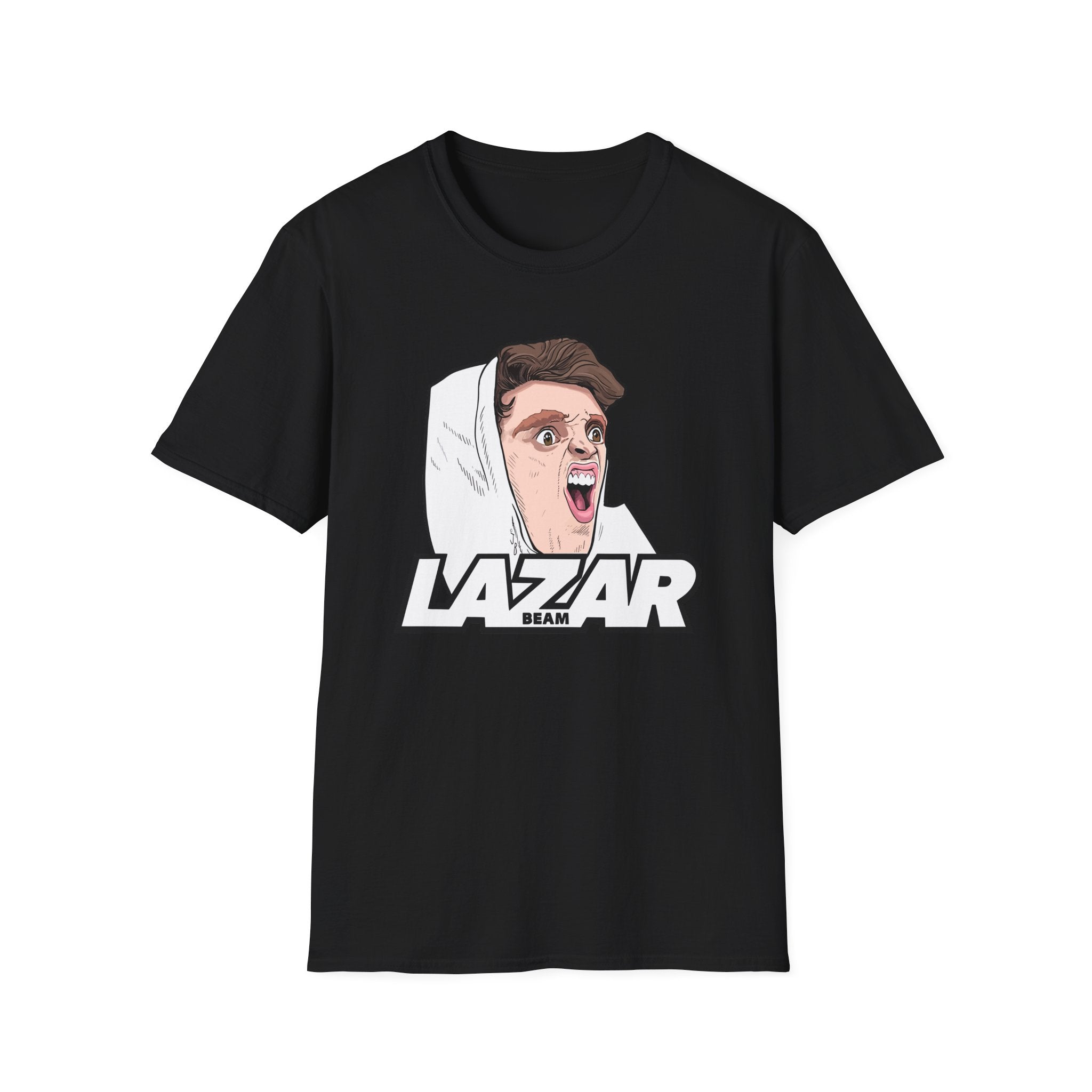 Lazar Silly Face Unisex Softstyle T-shirt
