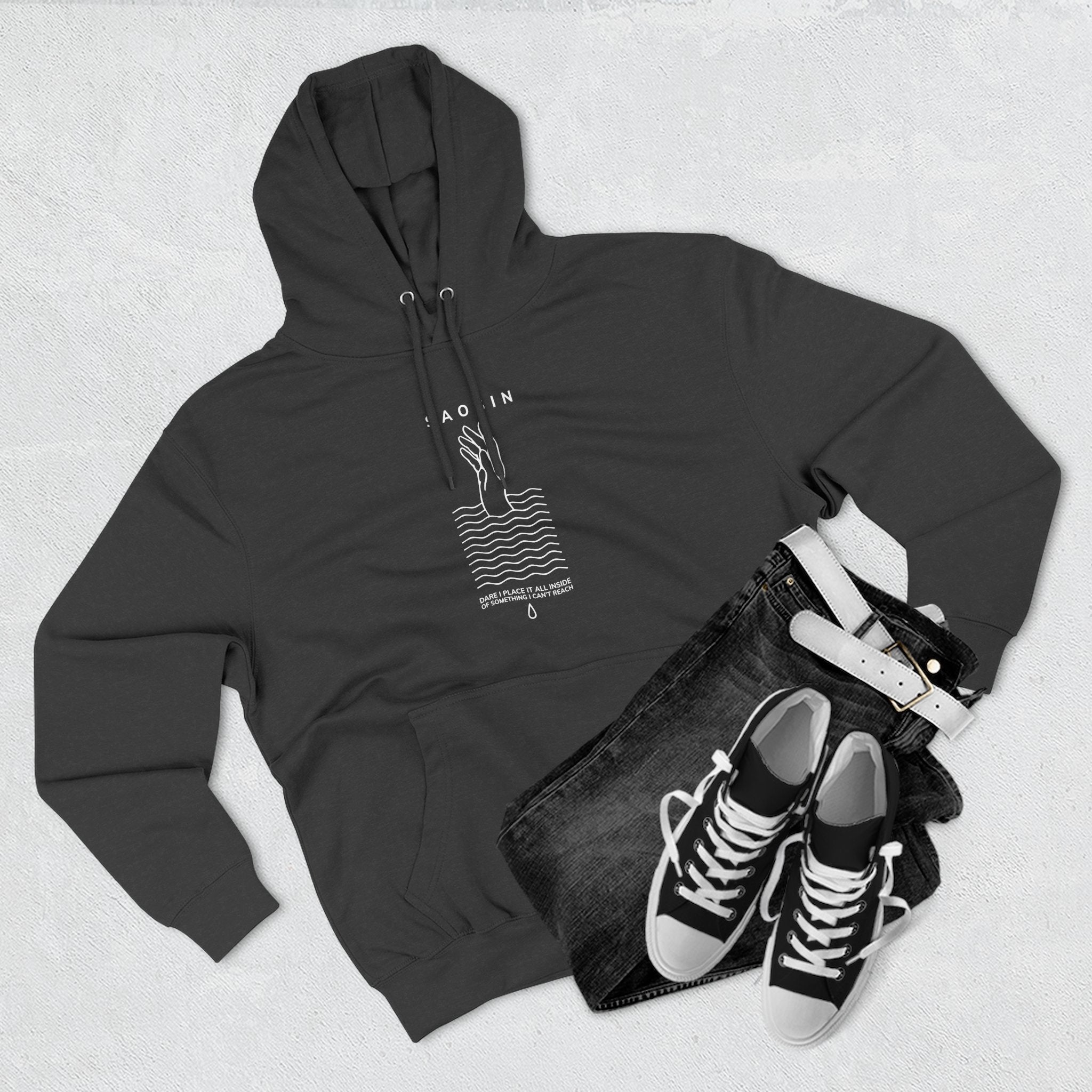 Saosin Illusion & Control Lyric Three-panel Fleece Hoodie